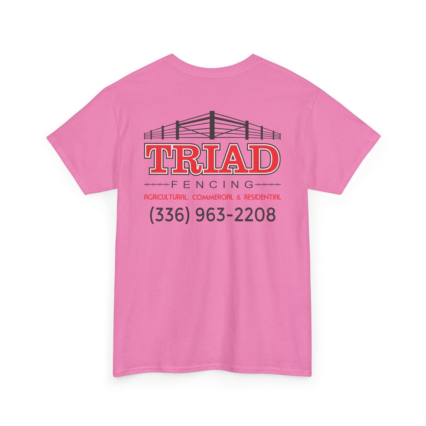 Triad Fencing Logo Unisex Heavy Cotton Tee