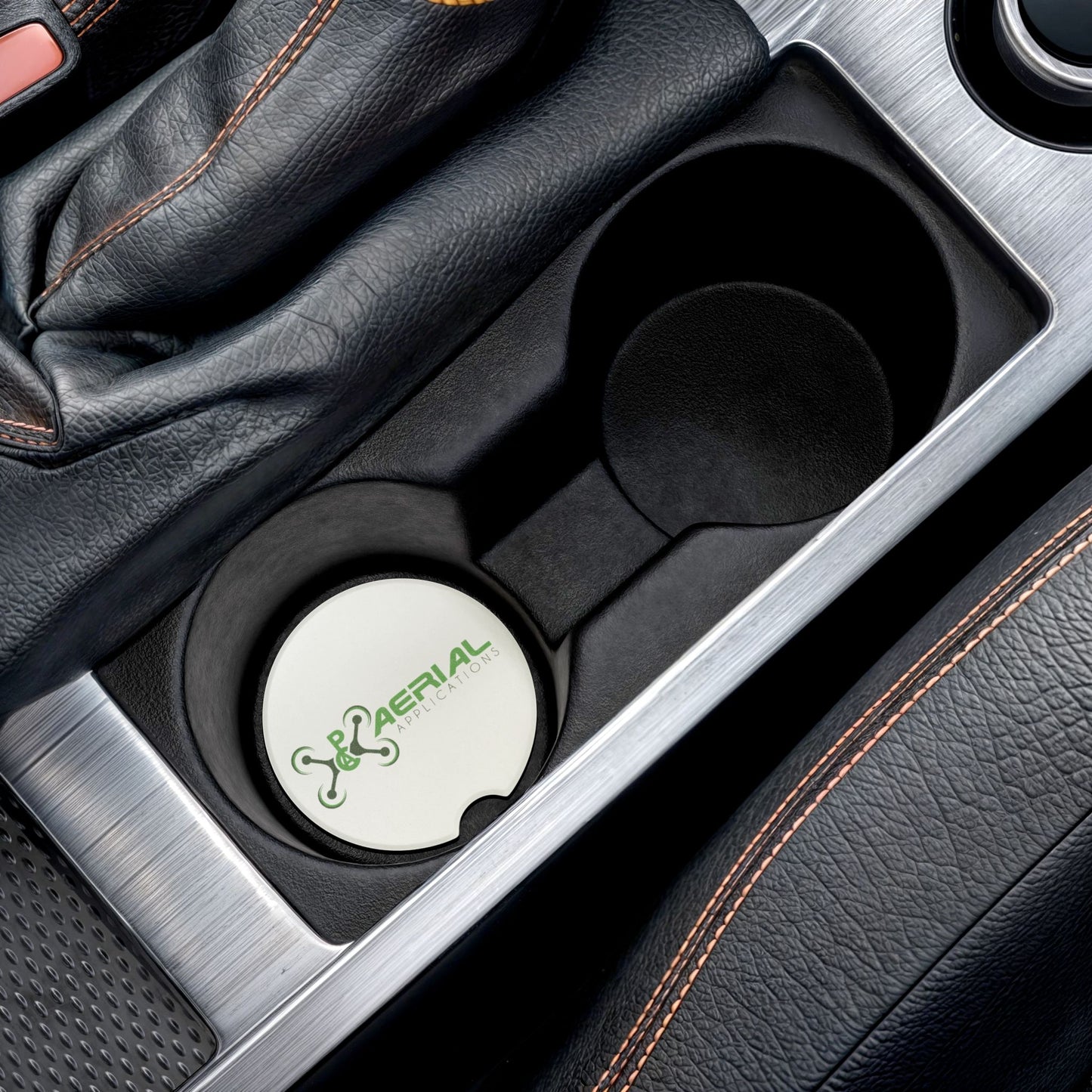PAC Aerial Soapstone Car Coaster