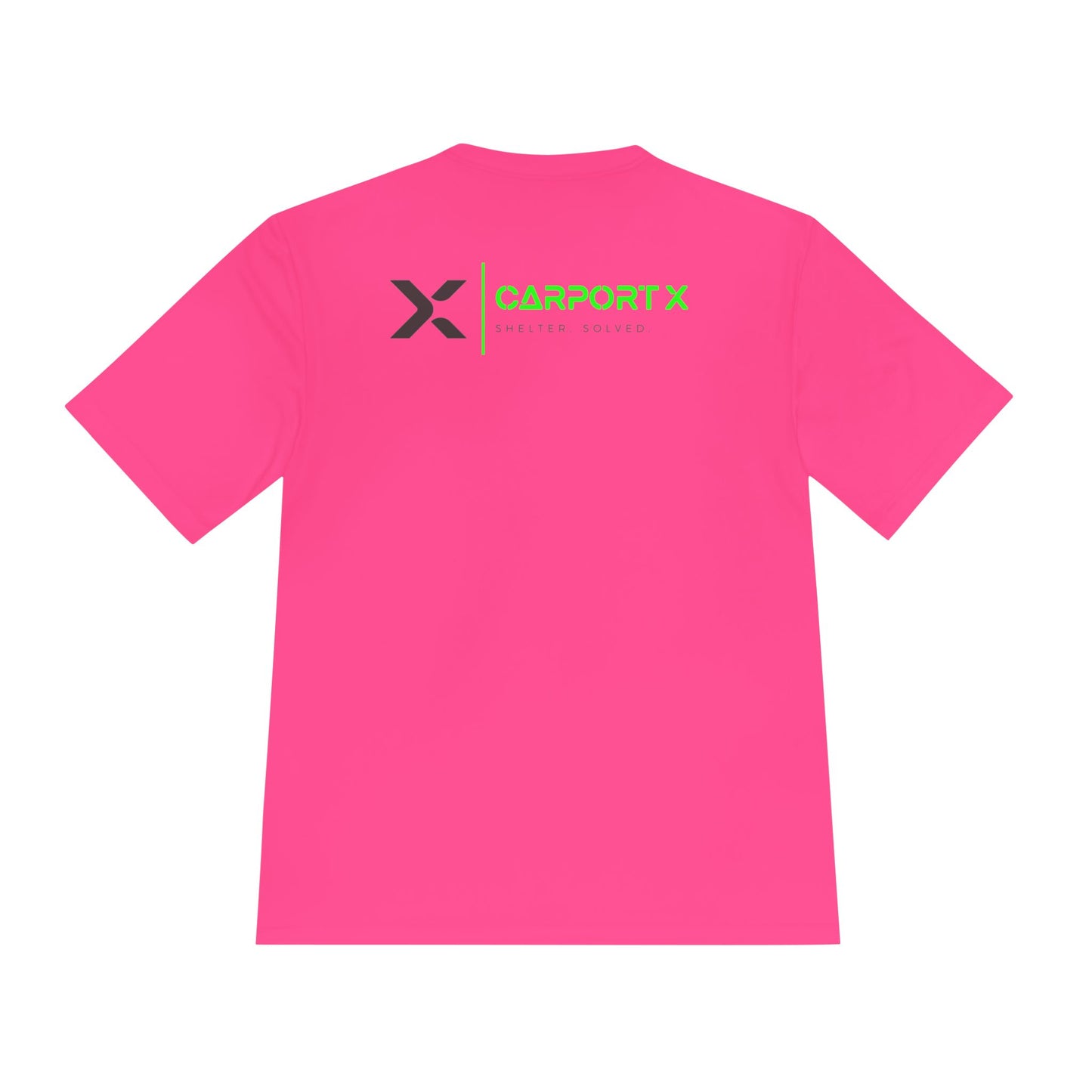 CarportX Unisex Moisture Wicking Tee for Active Lifestyles, Perfect for Gym, Sports, Outdoor Activities, Customizable Design, Gift for Athletes
