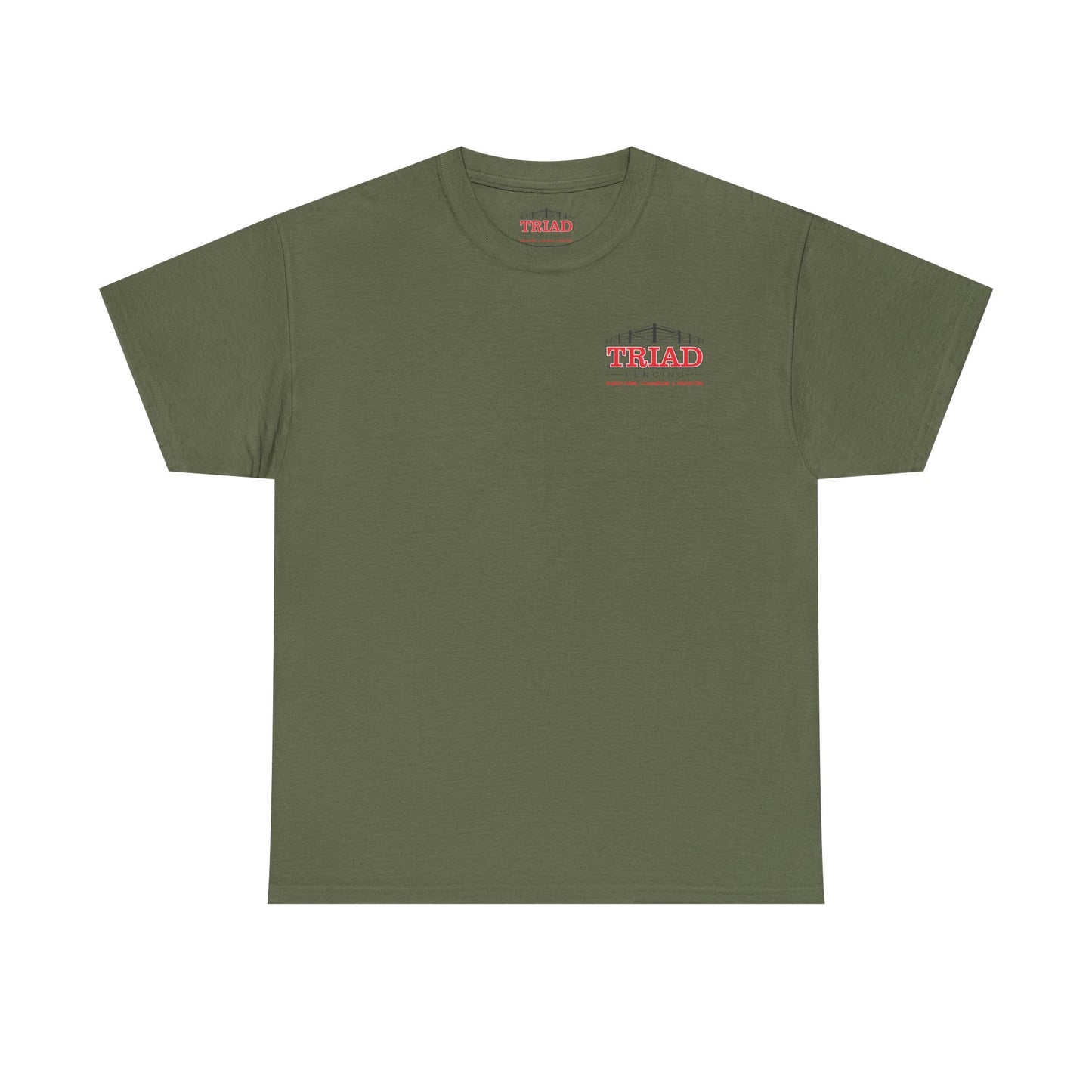 Triad Fencing Logo Unisex Heavy Cotton Tee