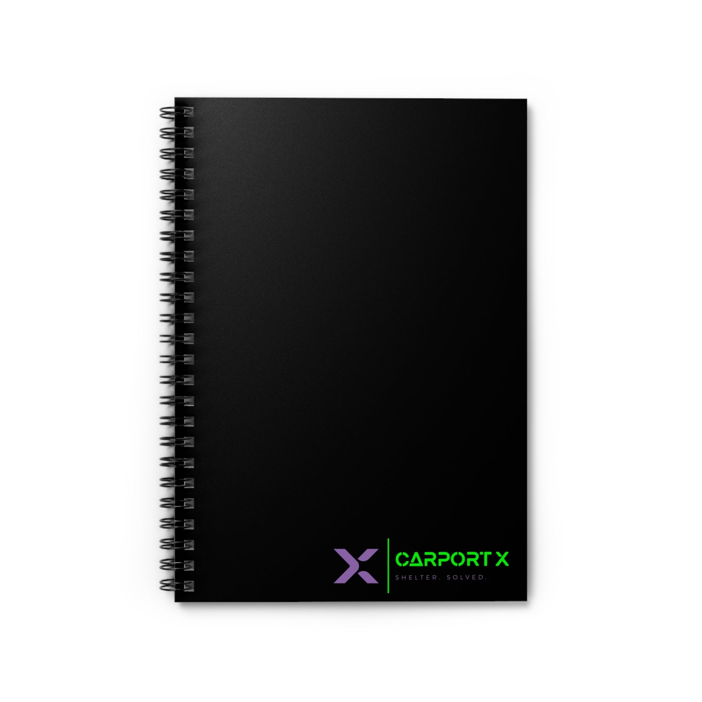 CarportX Stylish Spiral Notebook, Personal Journal, Office Supplies, Gift for Agents, Custom Cover Design