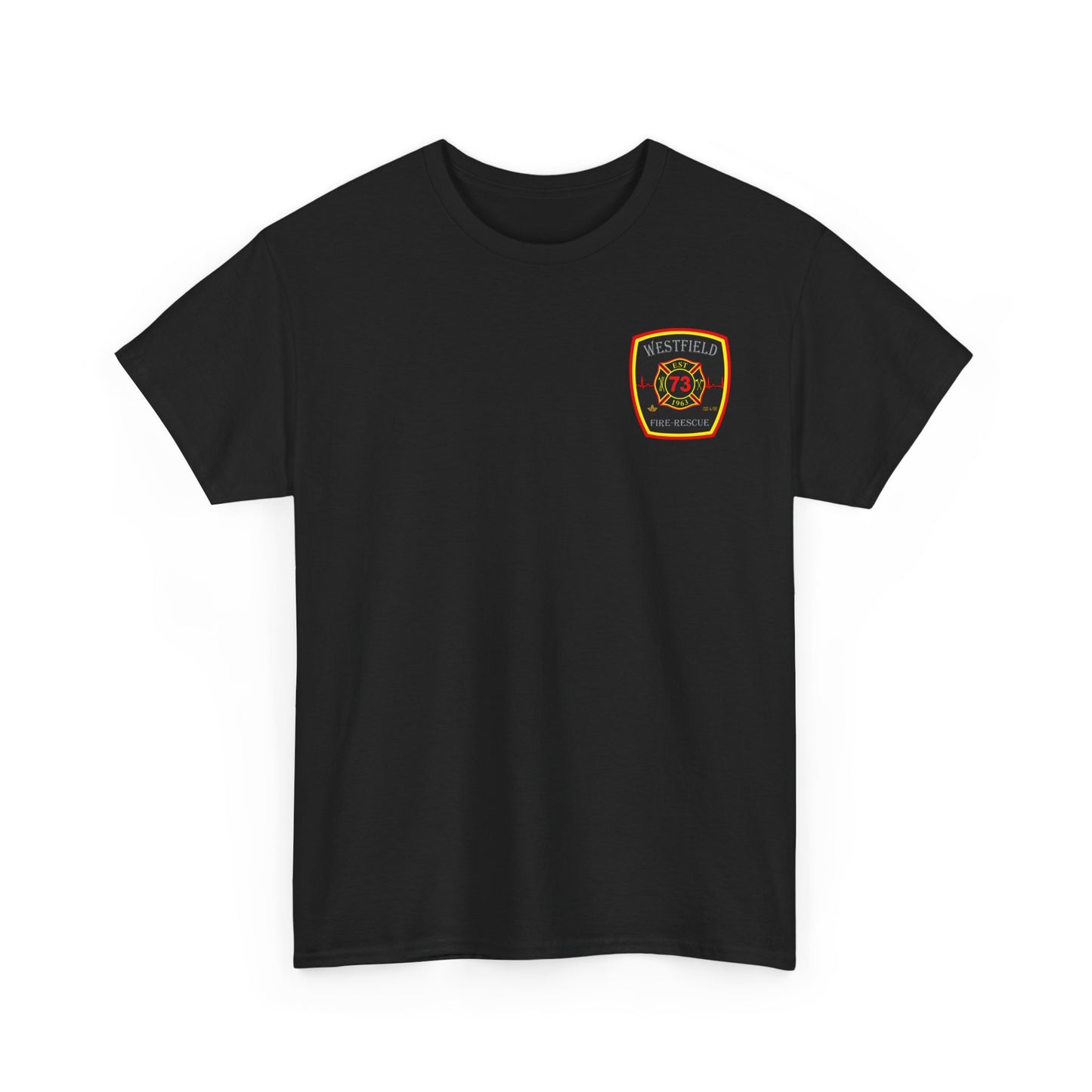 WVFD 2022 Short Sleeve Black Tee - Unisex Heavy Cotton Shirt