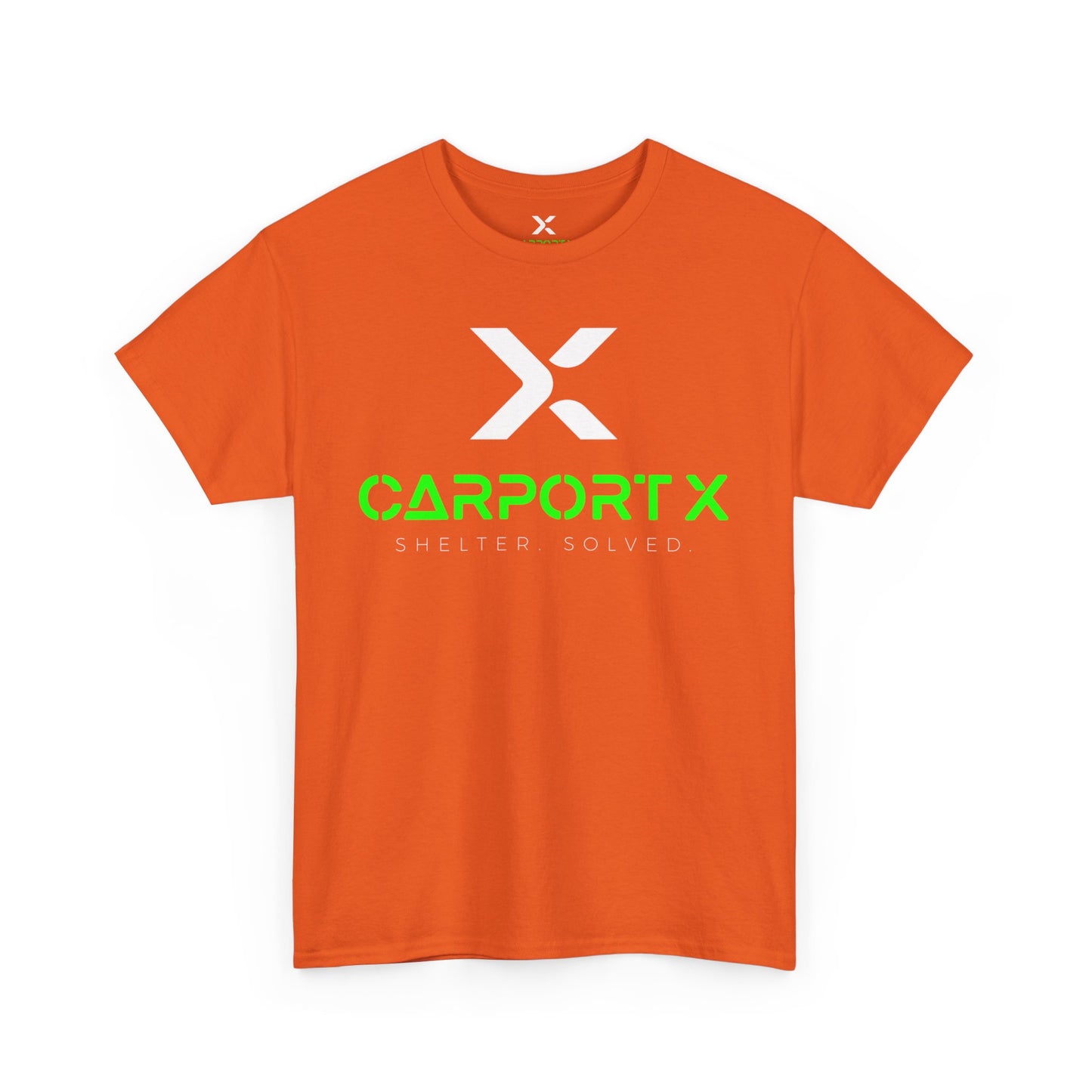 CarportX White Logo Unisex Heavy Cotton Tee
