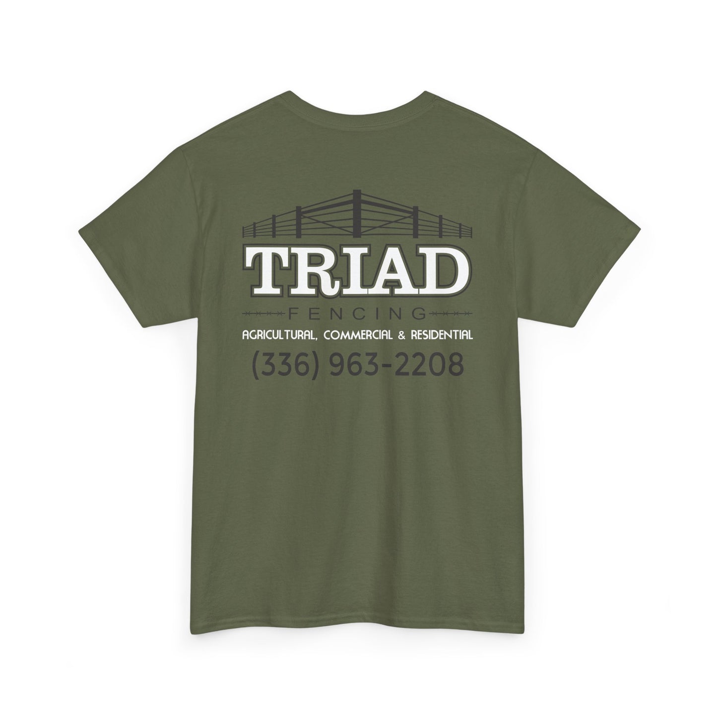 Triad Fencing Inverted Unisex Heavy Cotton Tee