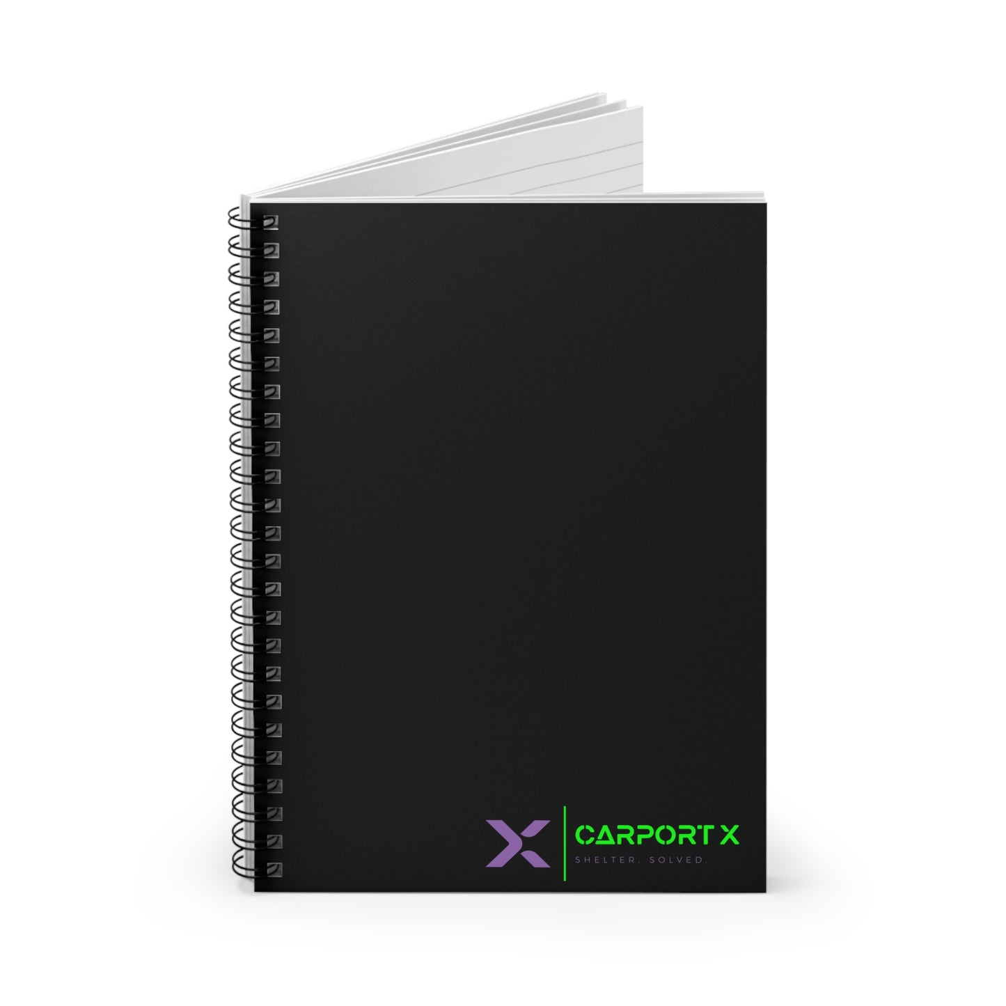 CarportX Stylish Spiral Notebook, Personal Journal, Office Supplies, Gift for Agents, Custom Cover Design