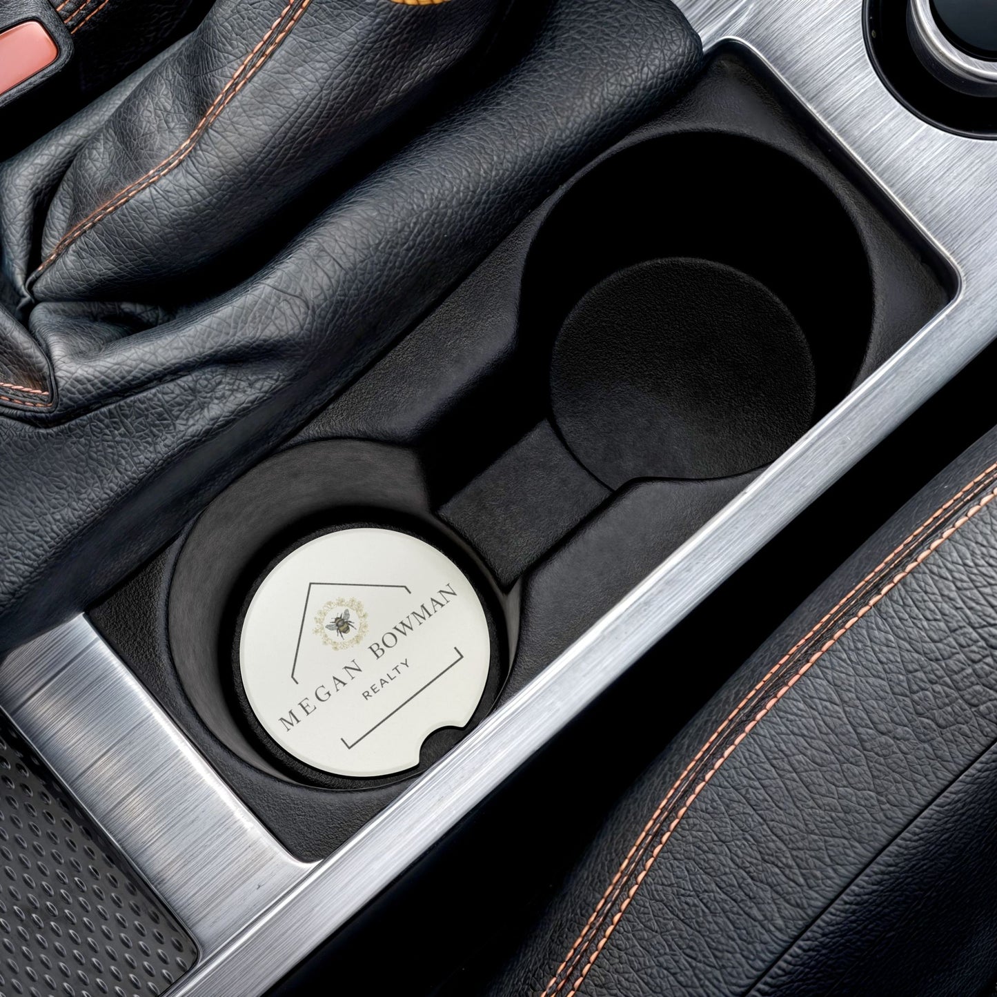 MBR Soapstone Car Coaster