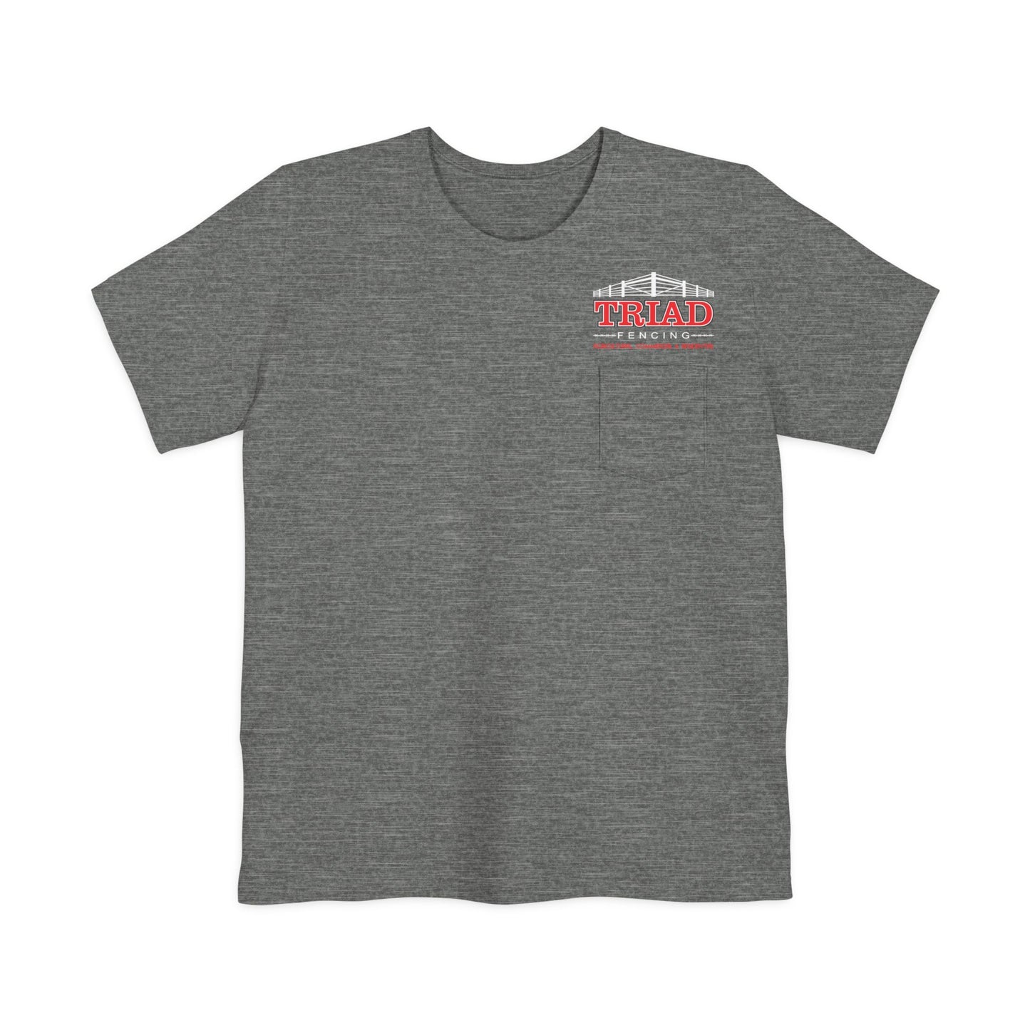 Triad Fencing Upgraded Unisex Pocket T-Shirt - Comfortable Everyday Essential