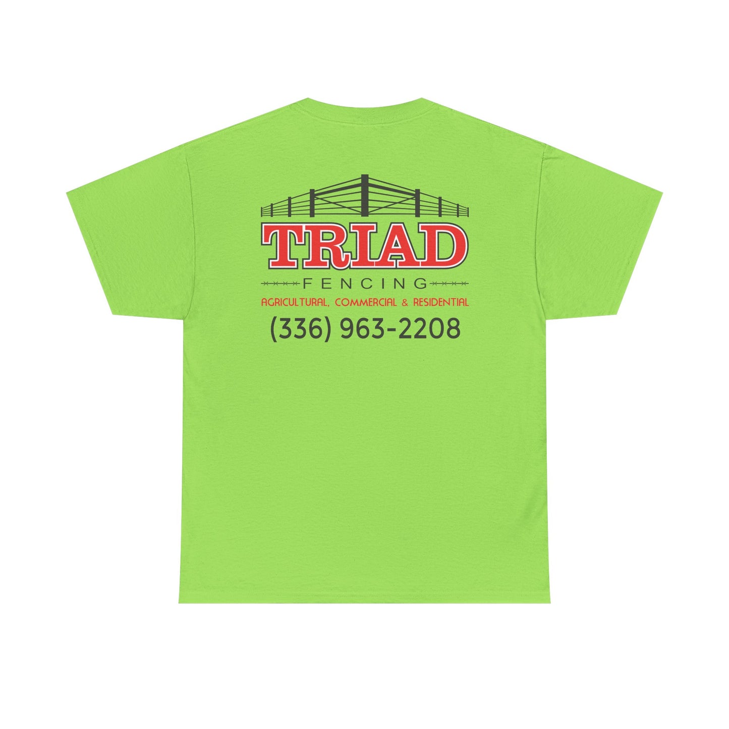 Triad Fencing Logo Unisex Heavy Cotton Tee