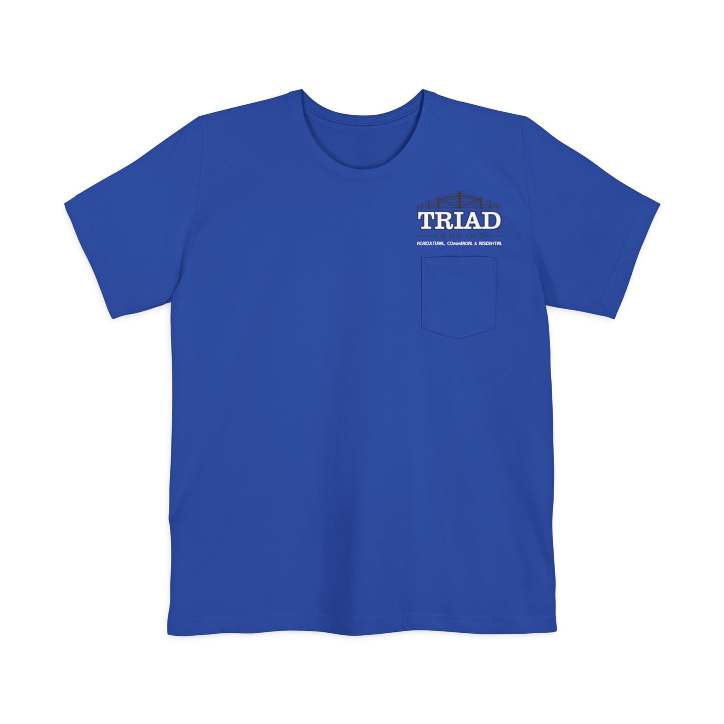 Triad Fencing Inverted Upgraded Unisex Pocket T-Shirt - Comfortable Everyday Essential