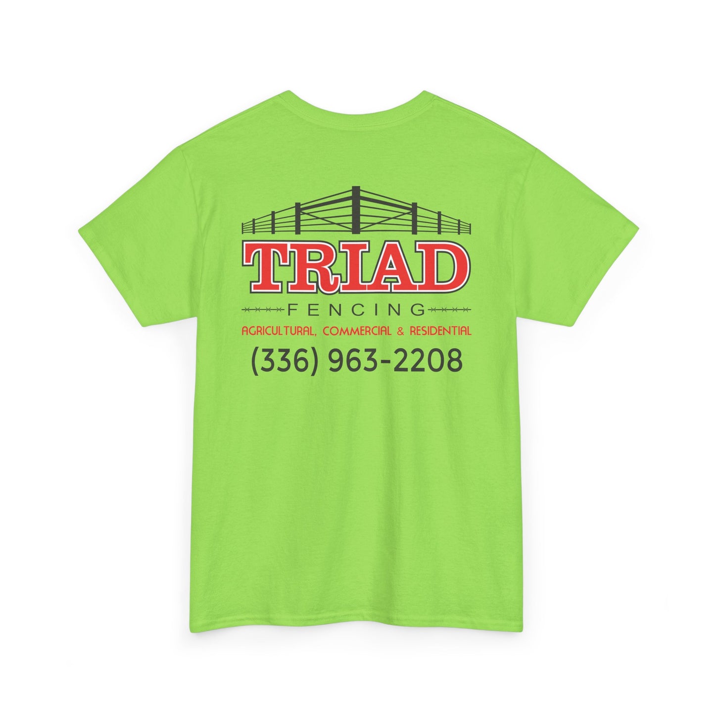 Triad Fencing Logo Unisex Heavy Cotton Tee