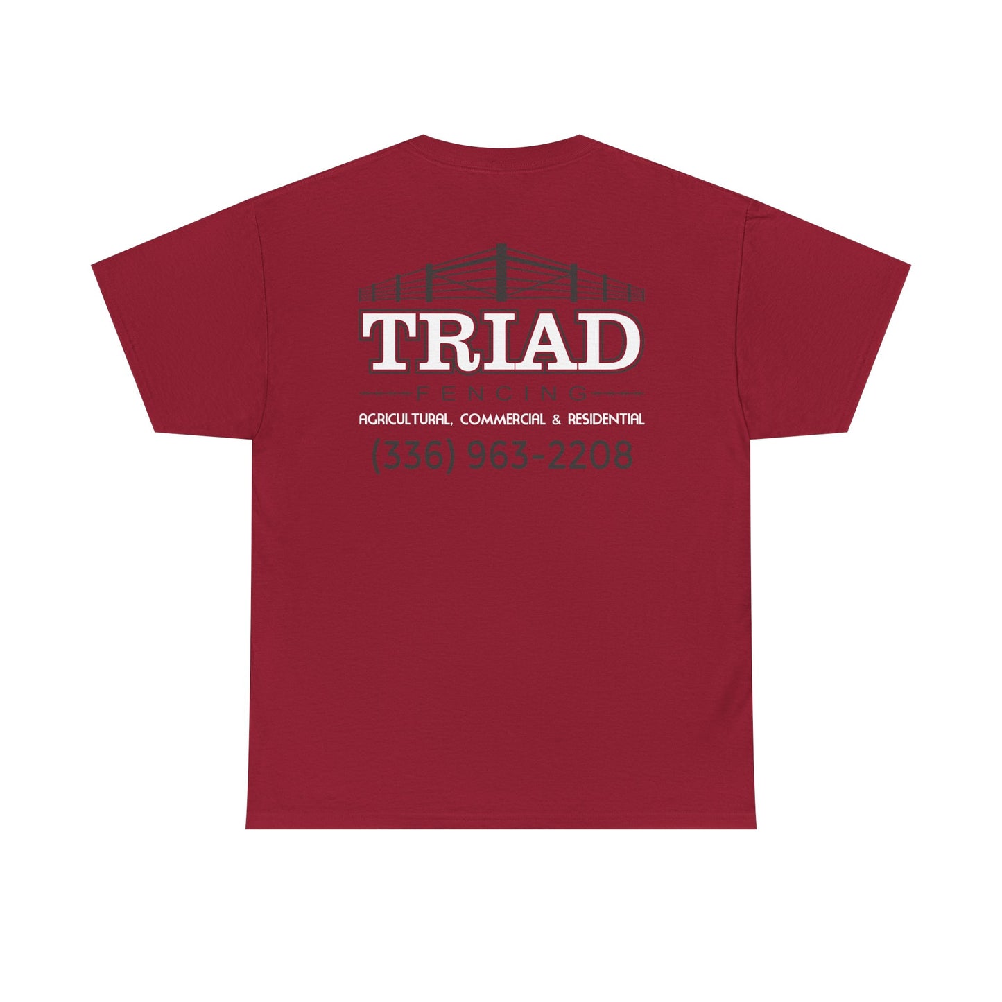 Triad Fencing Inverted Unisex Heavy Cotton Tee