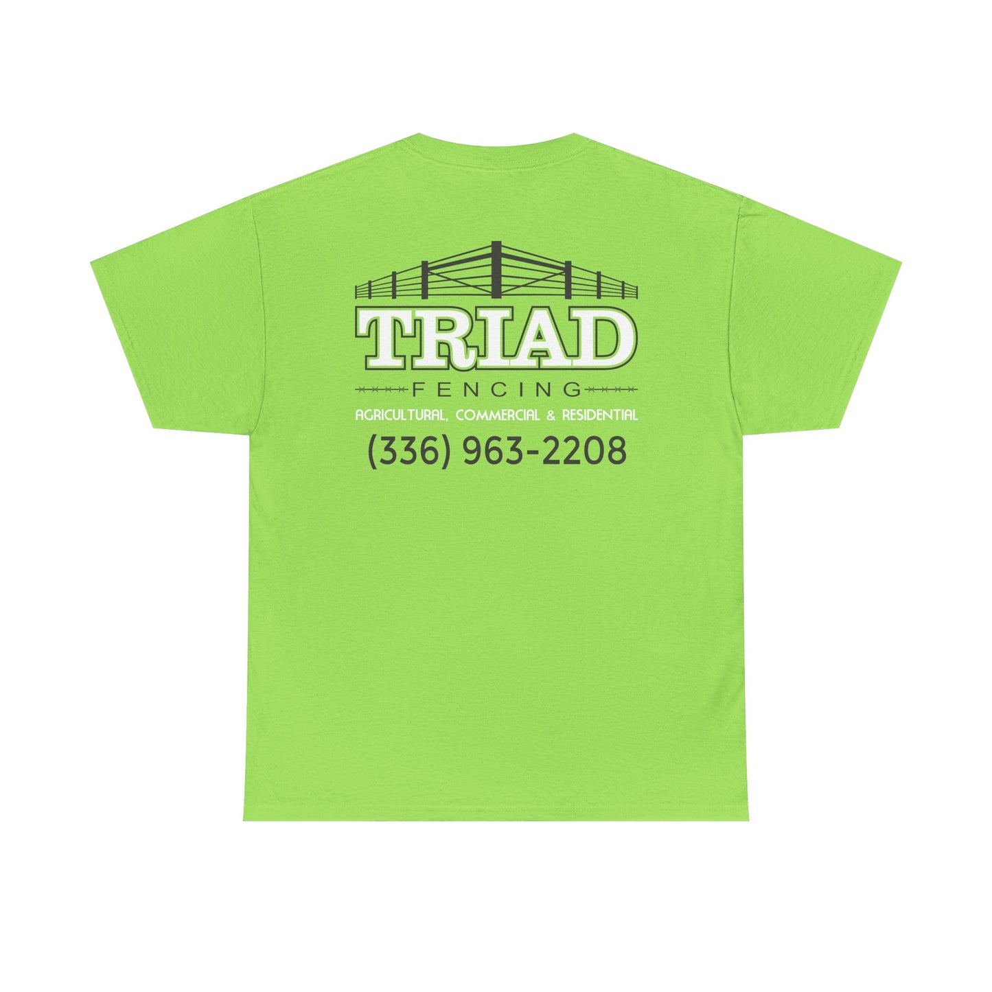 Triad Fencing Inverted Unisex Heavy Cotton Tee