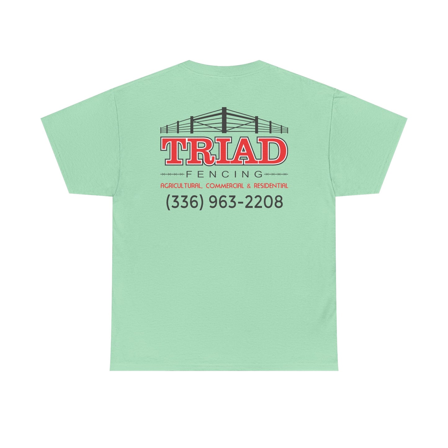 Triad Fencing Logo Unisex Heavy Cotton Tee