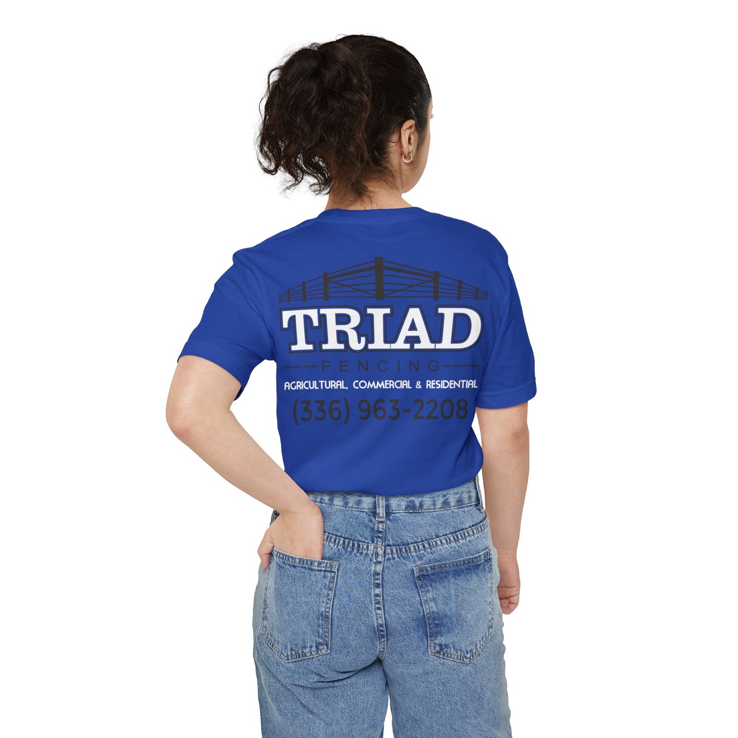 Triad Fencing Inverted Upgraded Unisex Pocket T-Shirt - Comfortable Everyday Essential