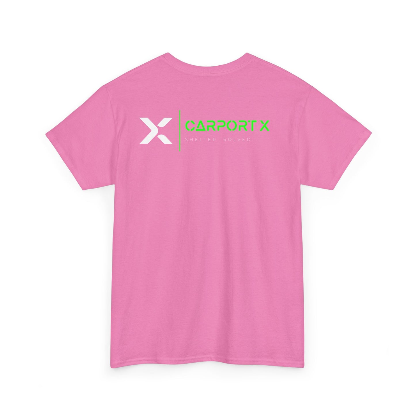 CarportX White Logo Unisex Heavy Cotton Tee