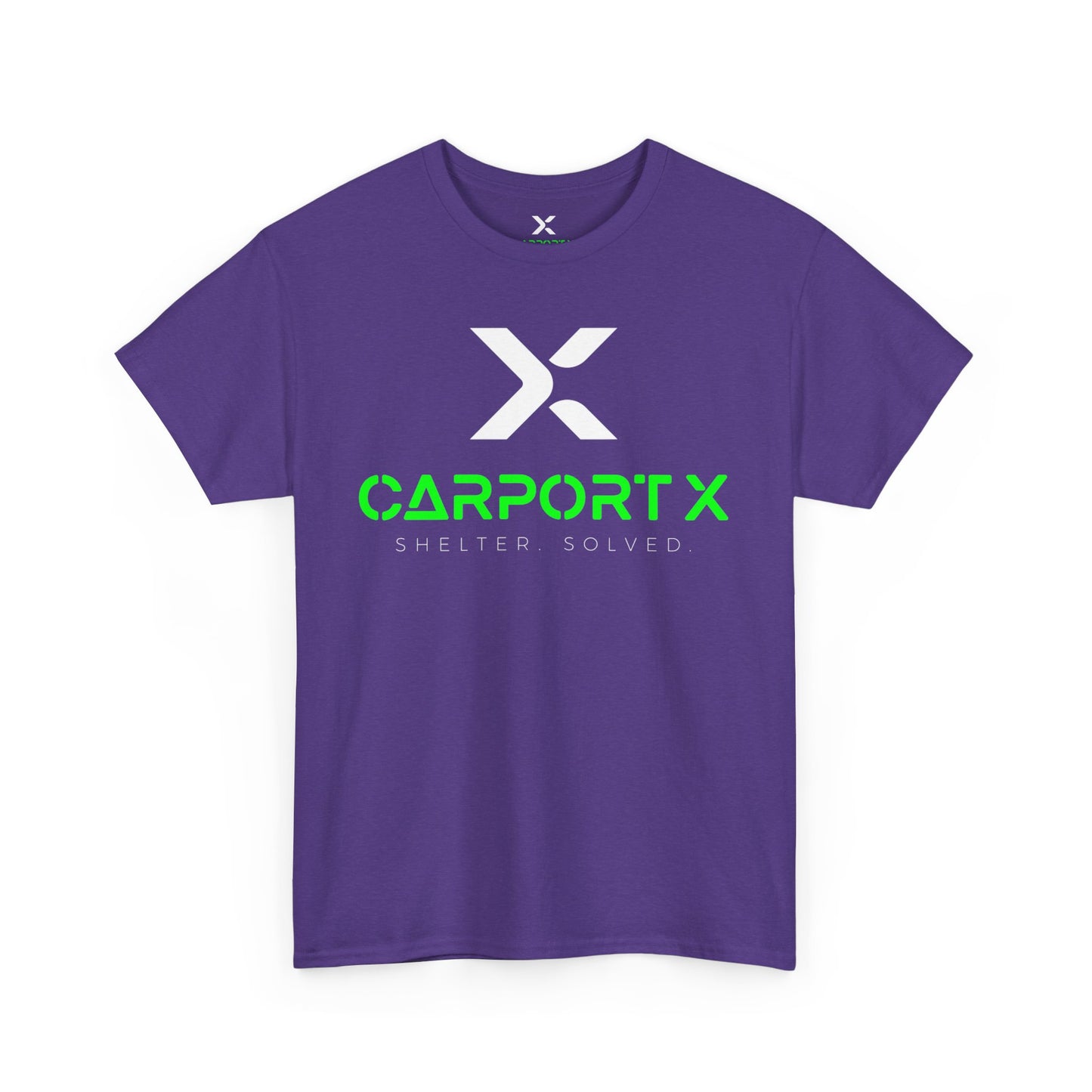 CarportX White Logo Unisex Heavy Cotton Tee