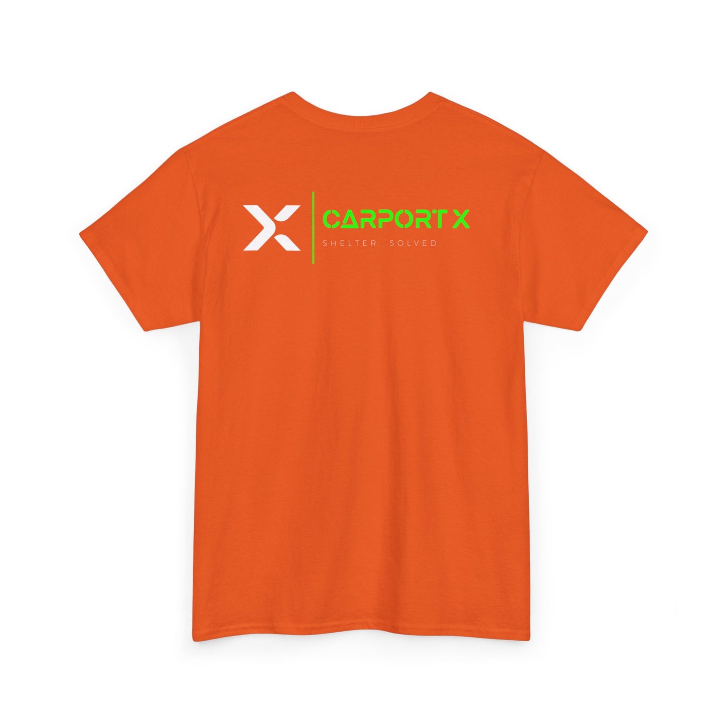 CarportX White Logo Unisex Heavy Cotton Tee