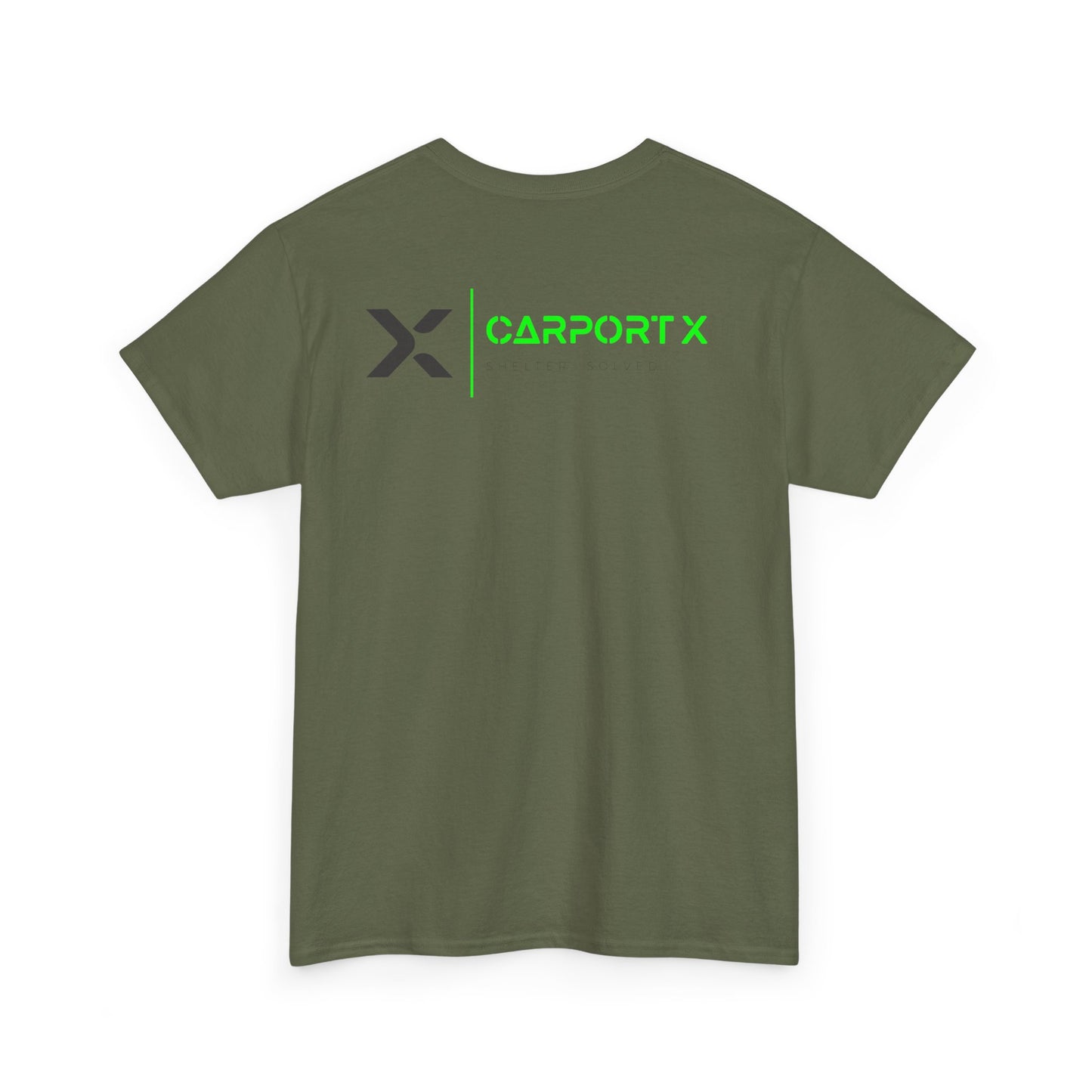CarportX Black Logo Unisex Heavy Cotton Tee