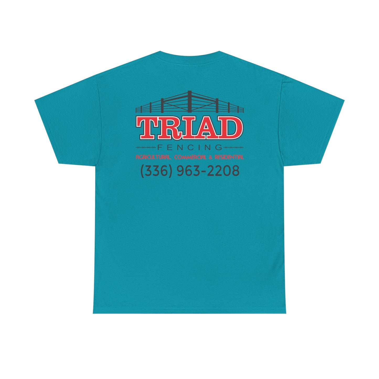 Triad Fencing Logo Unisex Heavy Cotton Tee