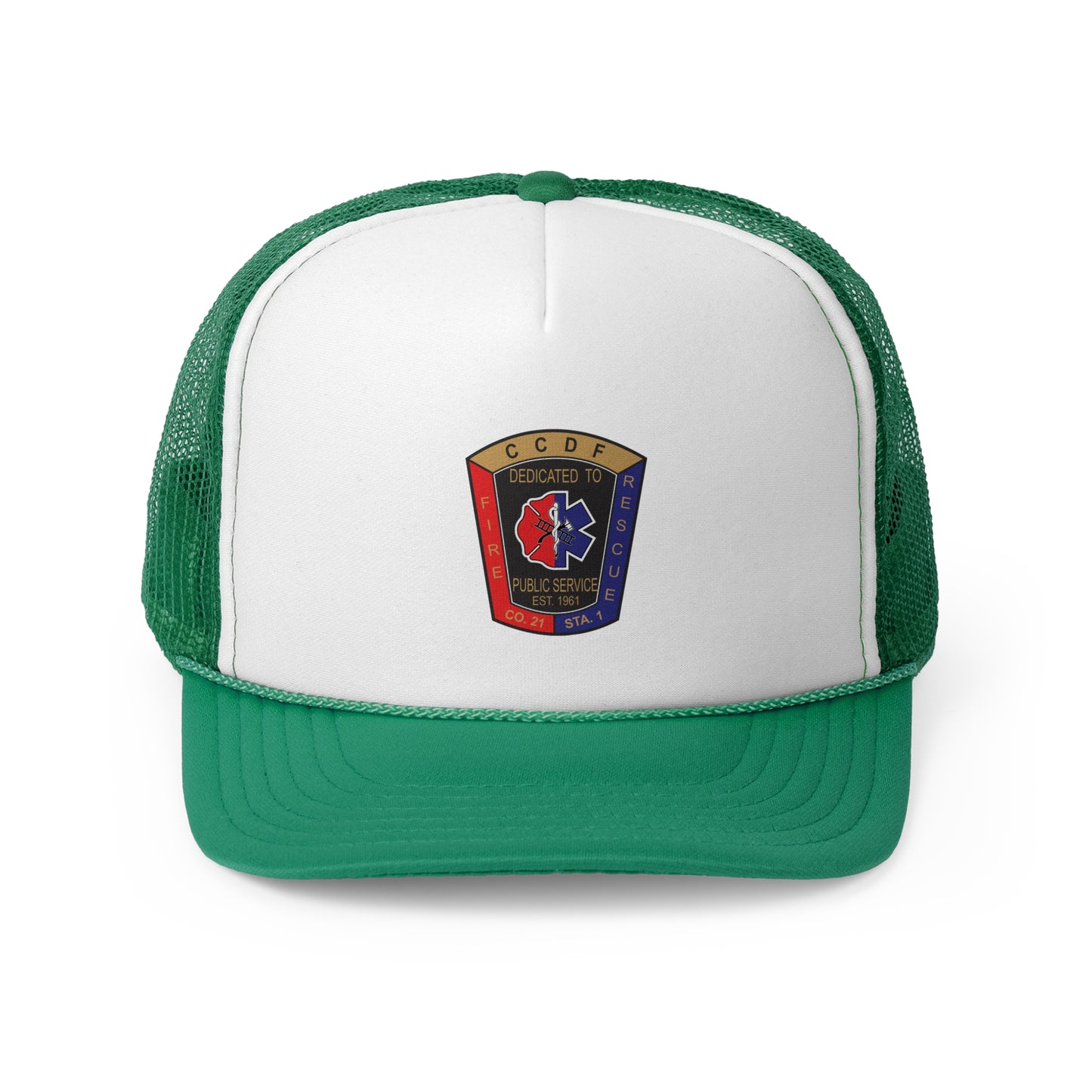 CCDF Custom Trucker Cap for Firefighters