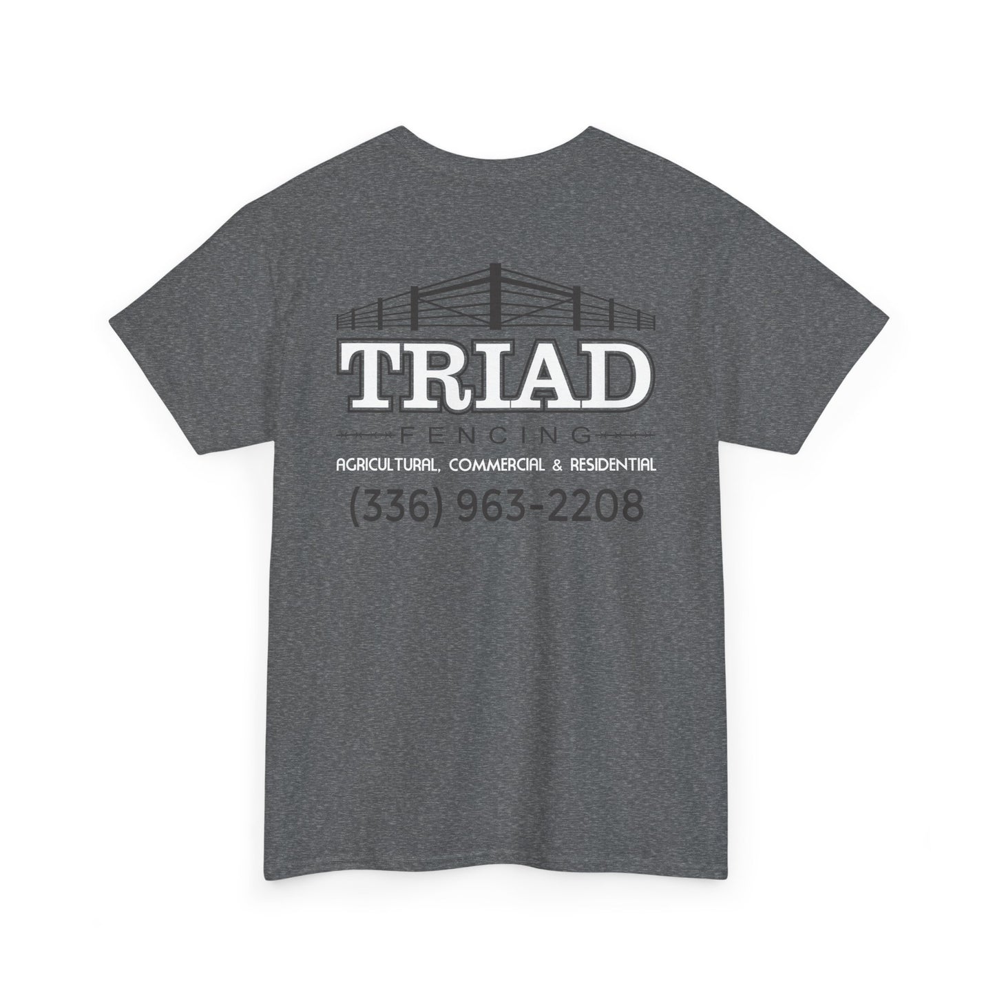Triad Fencing Inverted Unisex Heavy Cotton Tee