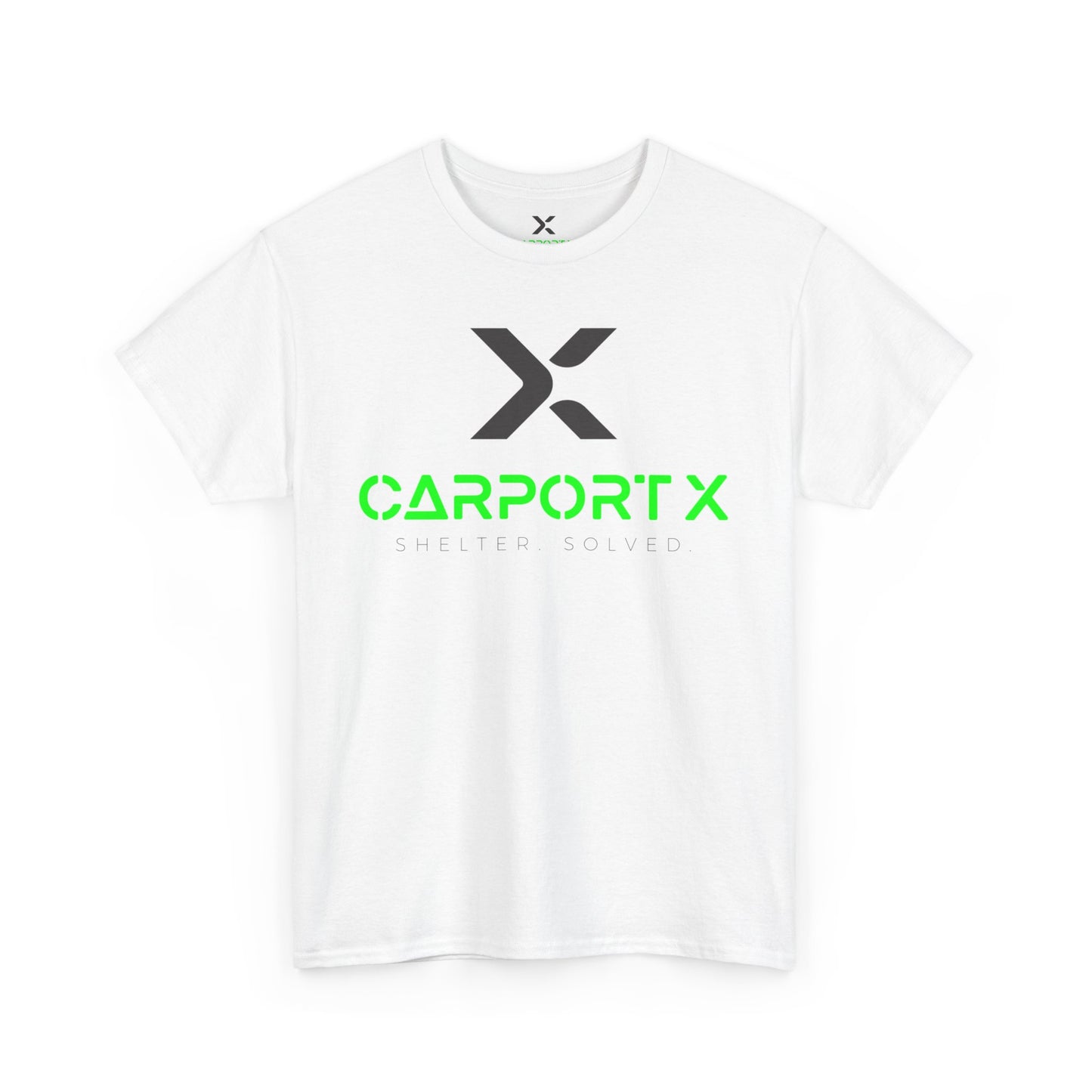 CarportX Black Logo Unisex Heavy Cotton Tee