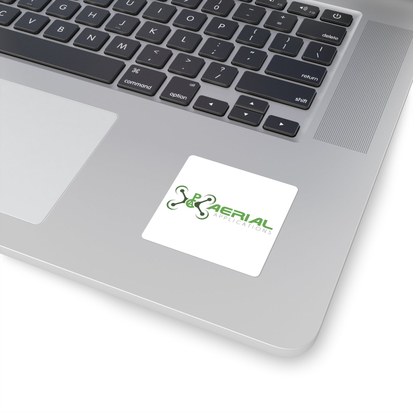 PAC Aerial Elegant Square Stickers, Custom Logo Stickers, Branding Stickers, Home Office Décor