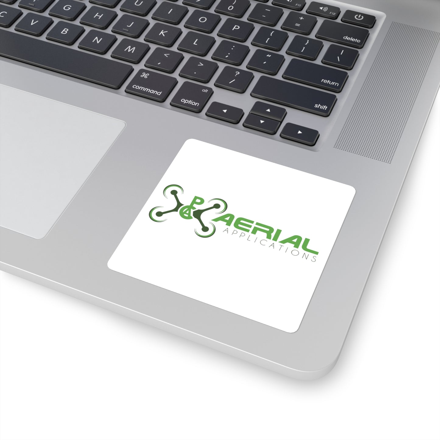 PAC Aerial Elegant Square Stickers, Custom Logo Stickers, Branding Stickers, Home Office Décor