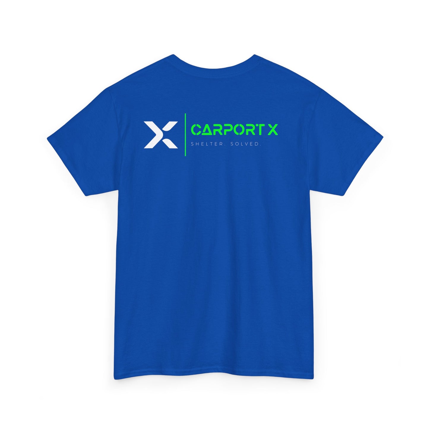CarportX White Logo Unisex Heavy Cotton Tee