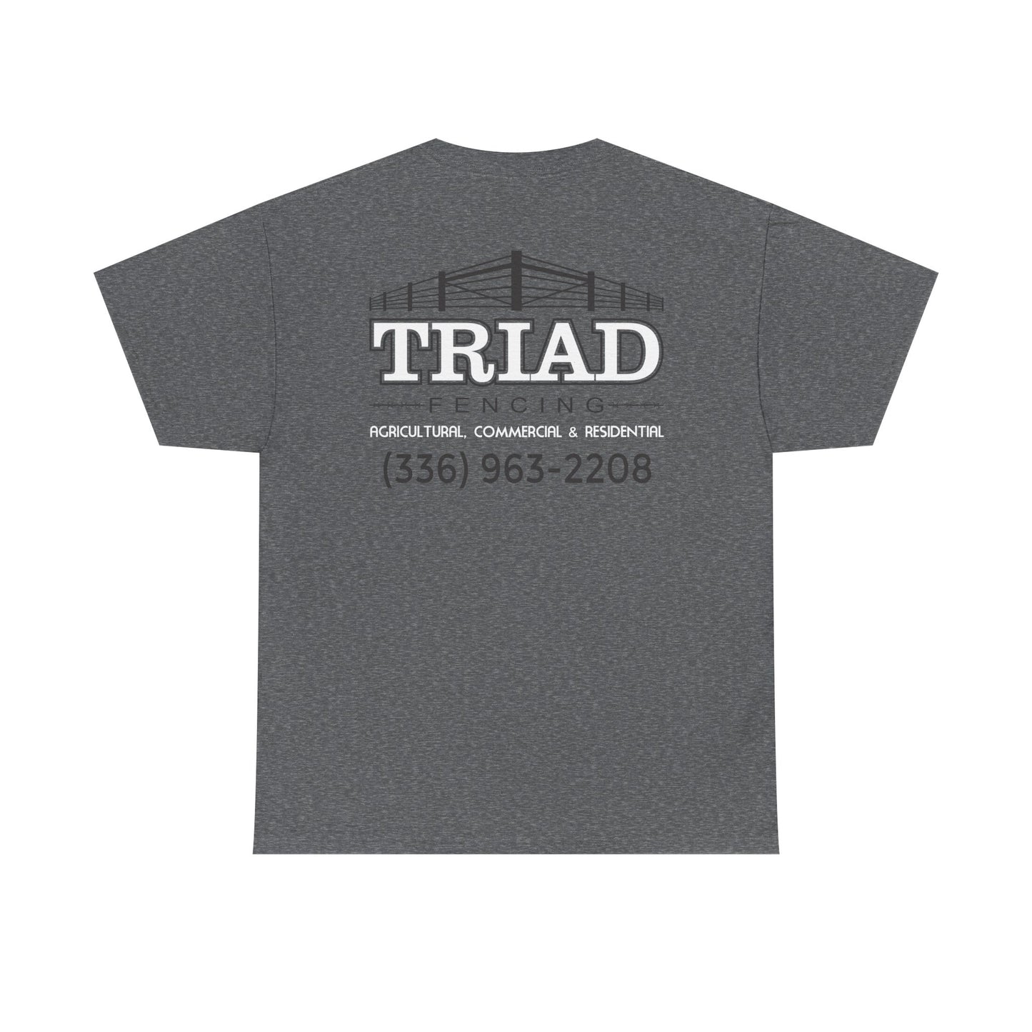 Triad Fencing Inverted Unisex Heavy Cotton Tee