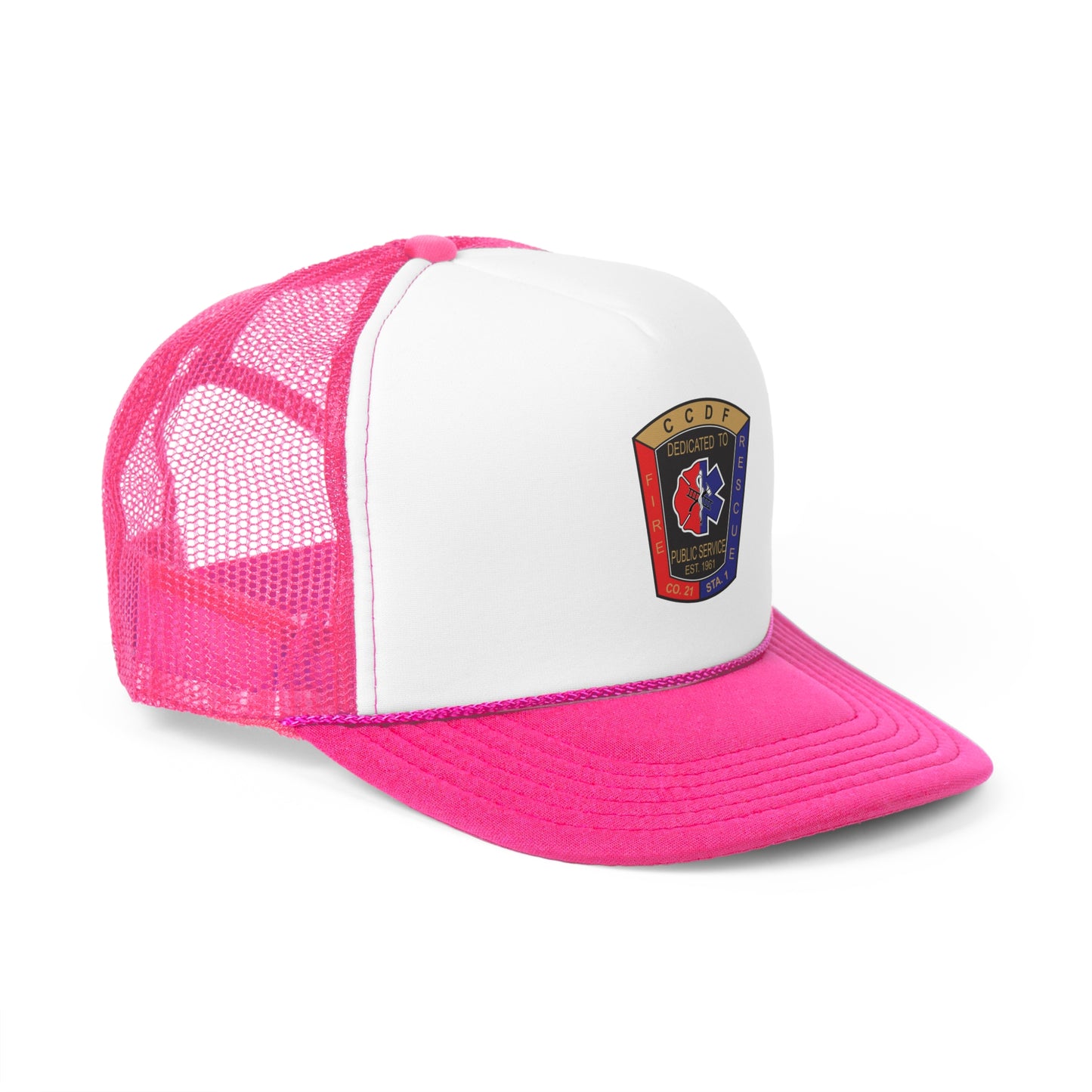 CCDF Custom Trucker Cap for Firefighters