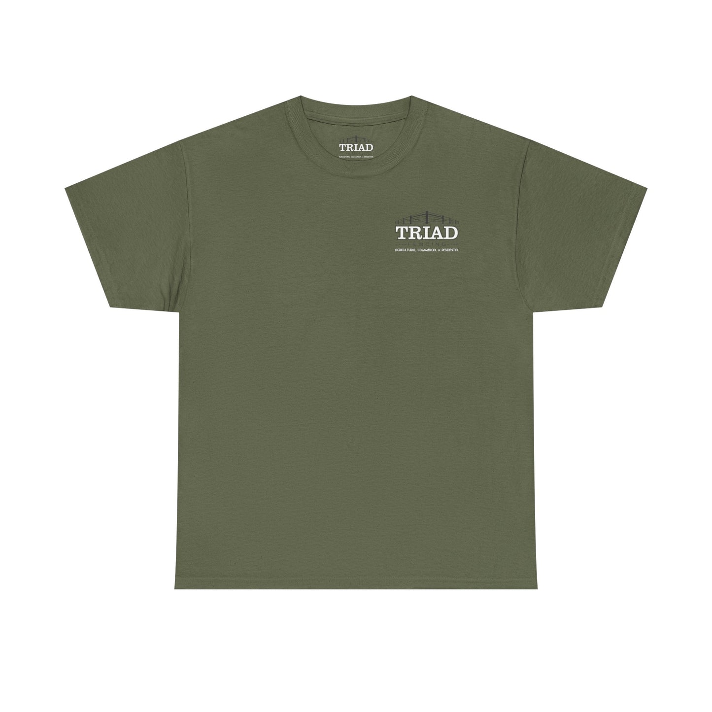 Triad Fencing Inverted Unisex Heavy Cotton Tee