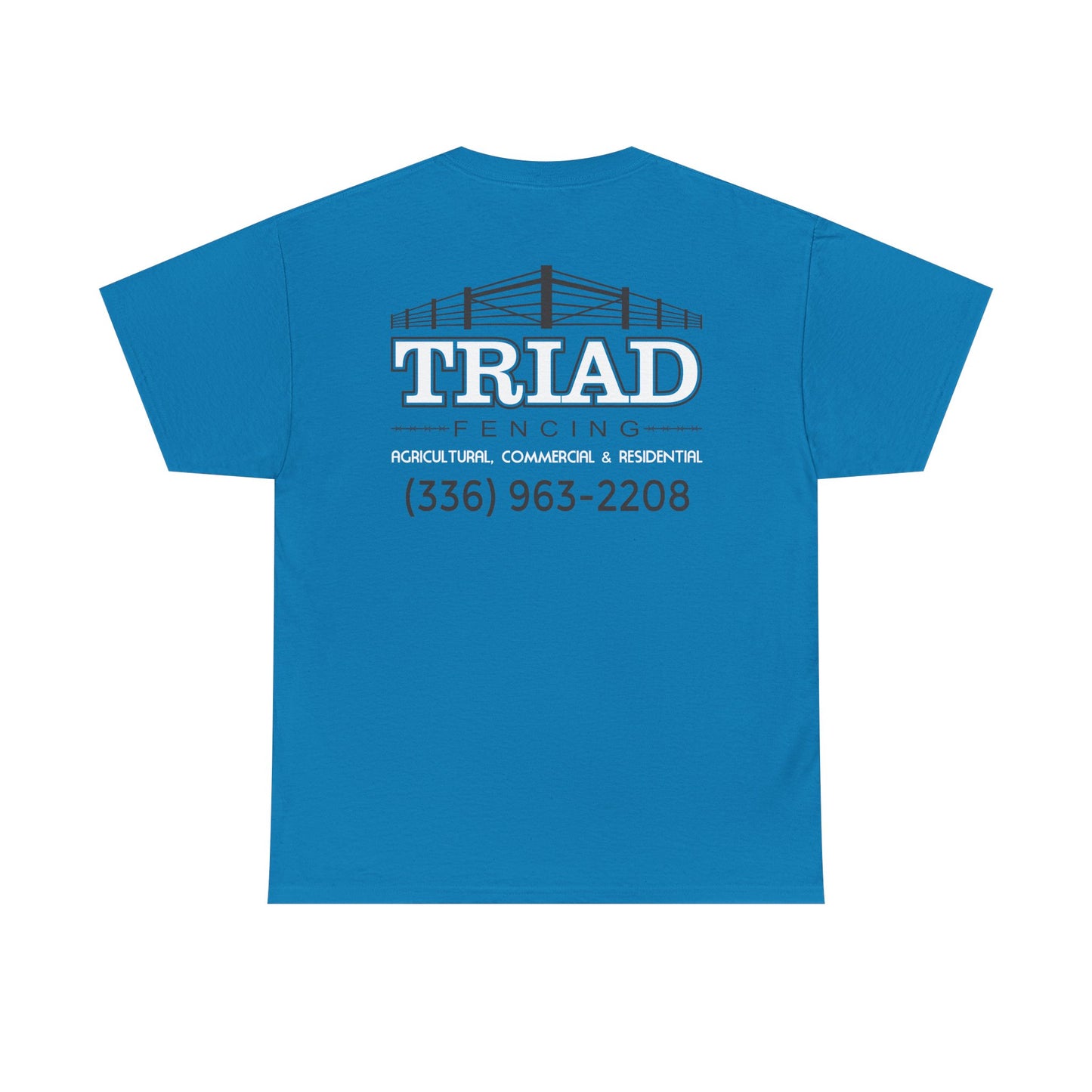 Triad Fencing Inverted Unisex Heavy Cotton Tee