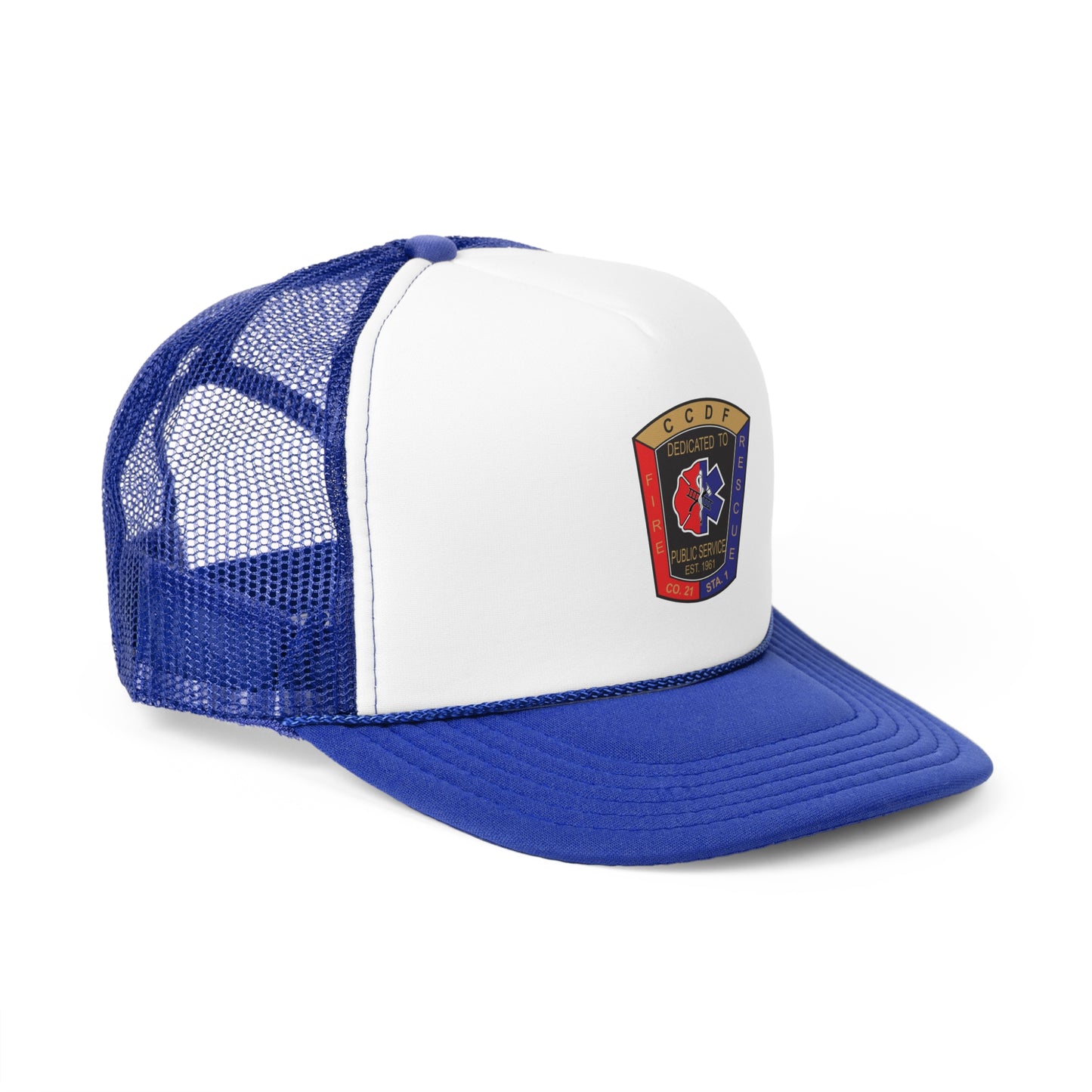 CCDF Custom Trucker Cap for Firefighters