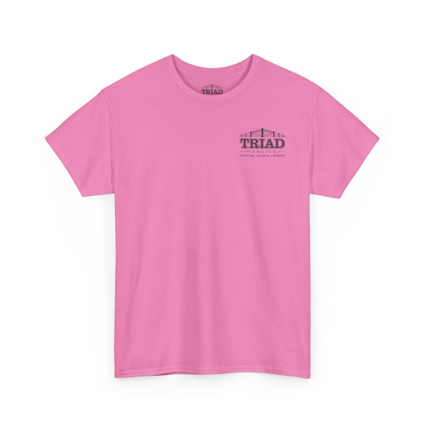 Triad Fencing Black Logo Unisex Heavy Cotton Tee