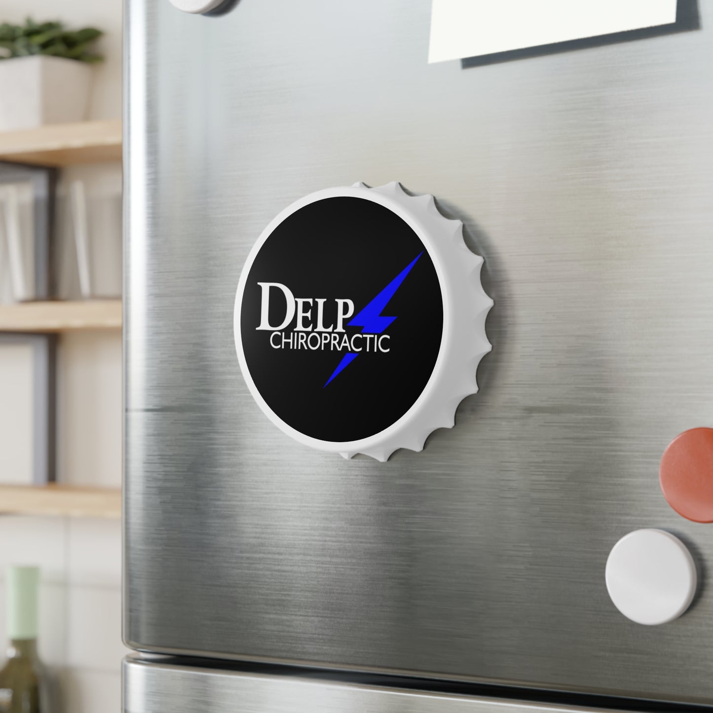 Delp Chiropractic Themed Bottle Opener