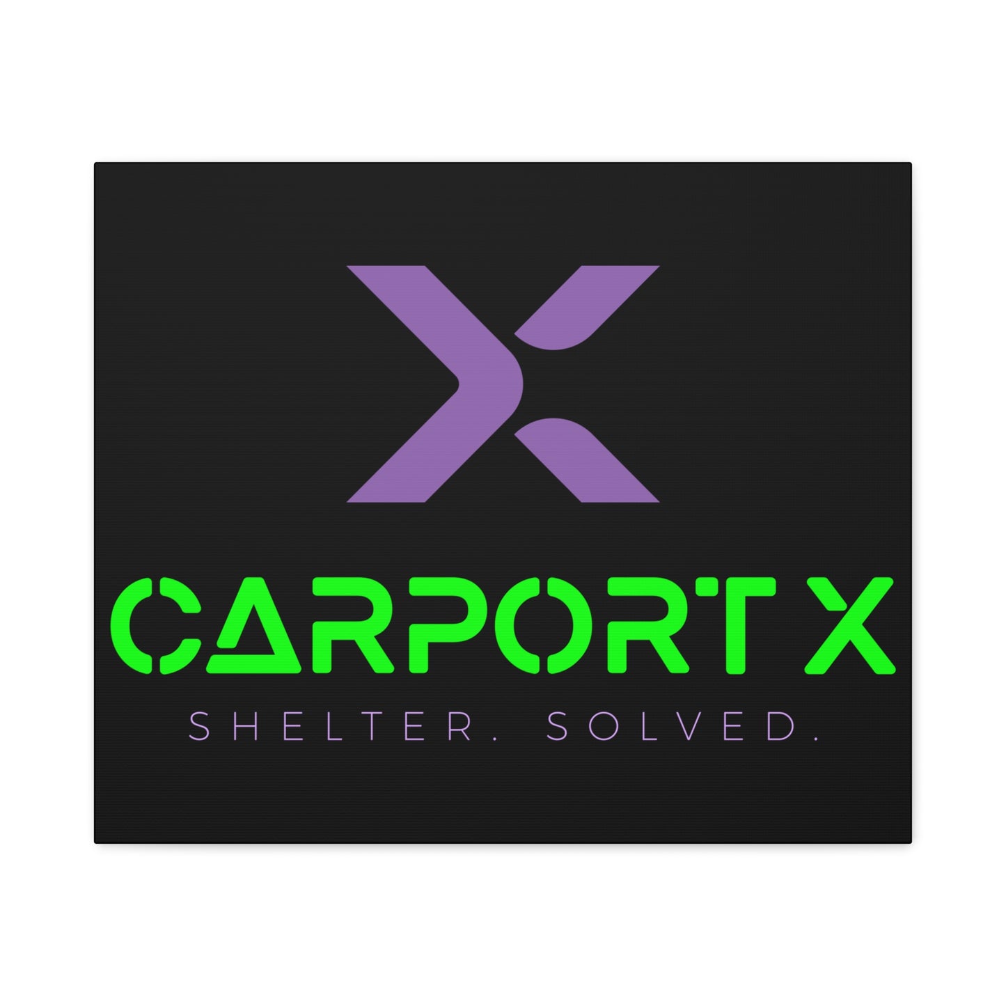 CarportX Canvas Art - Stretched Matte 1.25"