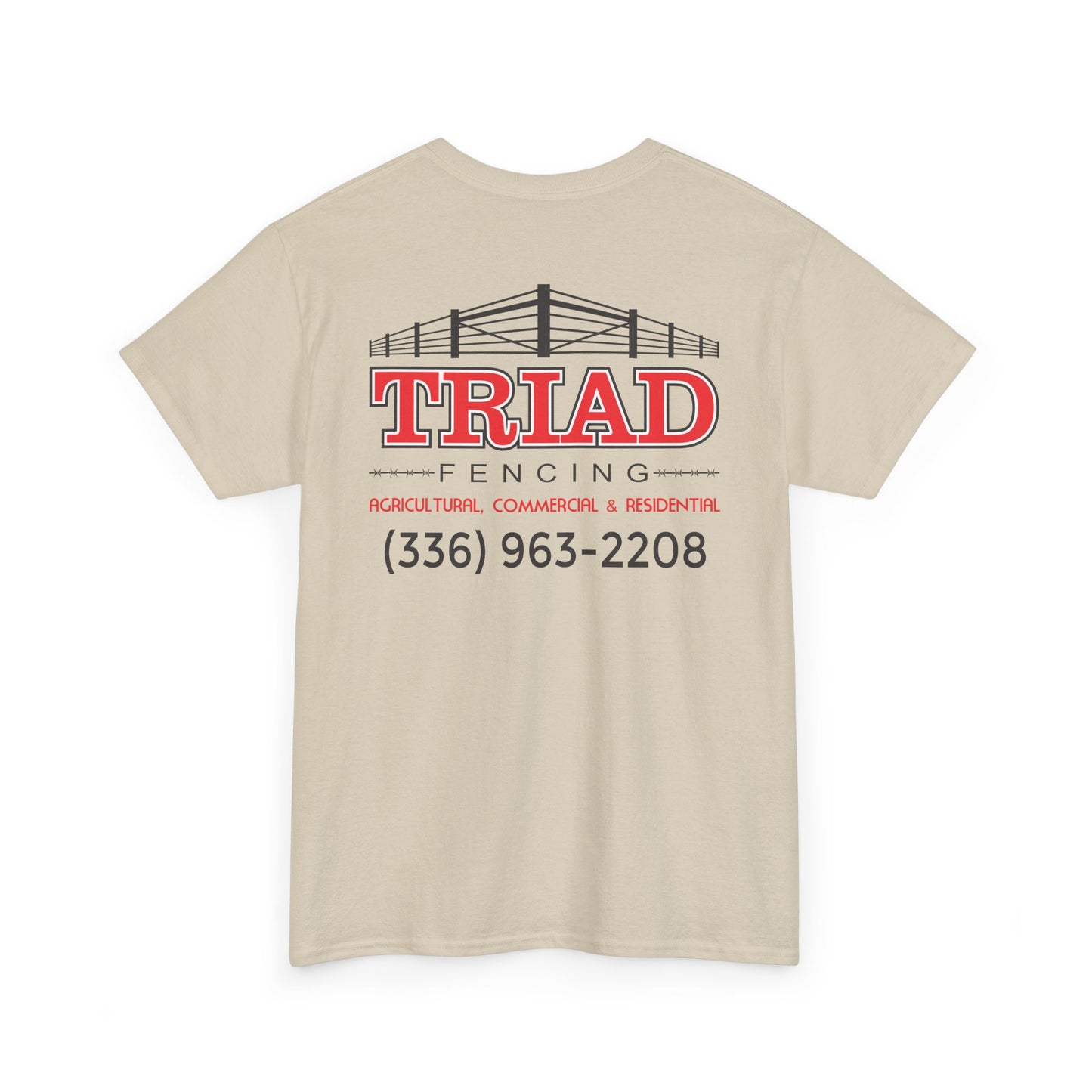 Triad Fencing Logo Unisex Heavy Cotton Tee