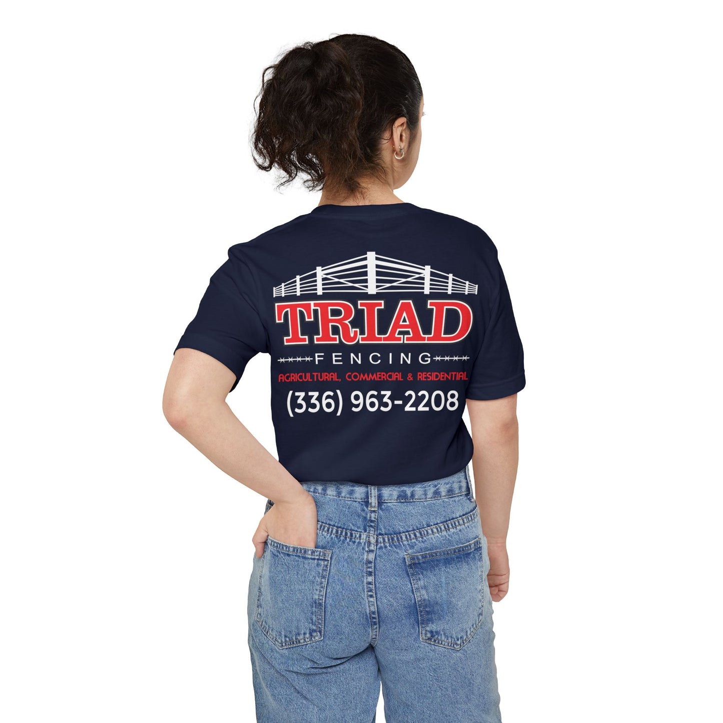 Triad Fencing Upgraded Unisex Pocket T-Shirt - Comfortable Everyday Essential