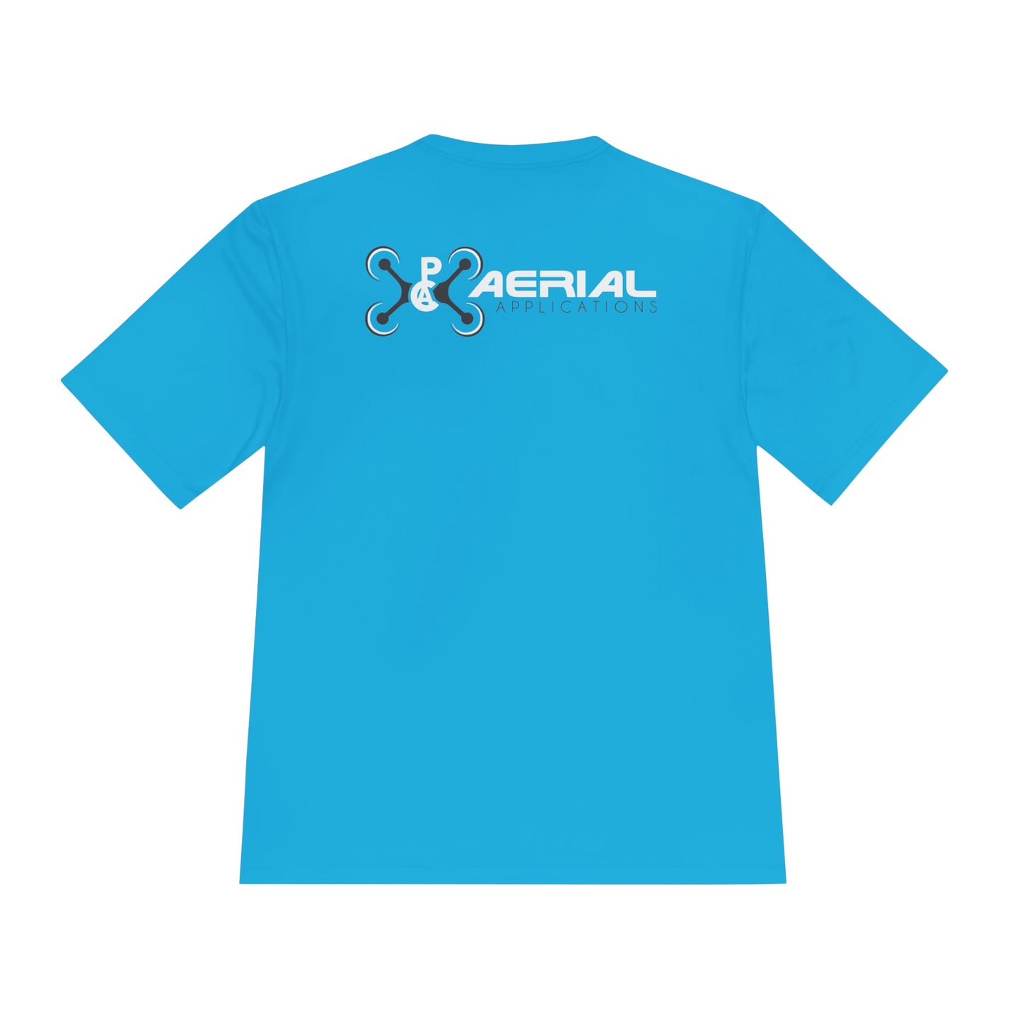 PAC Aerial Unisex Moisture Wicking Tee for Active Lifestyles, Perfect for Gym, Sports, Outdoor Activities, Customizable Design, Gift for Athletes