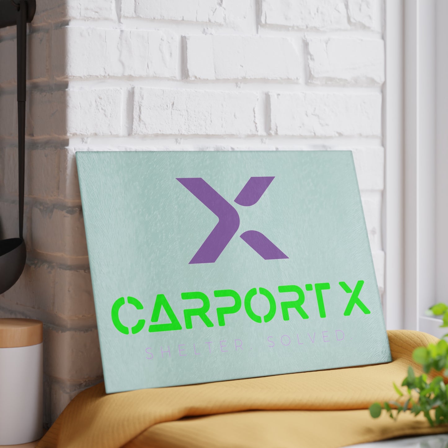 CarportX Glass Cutting Board