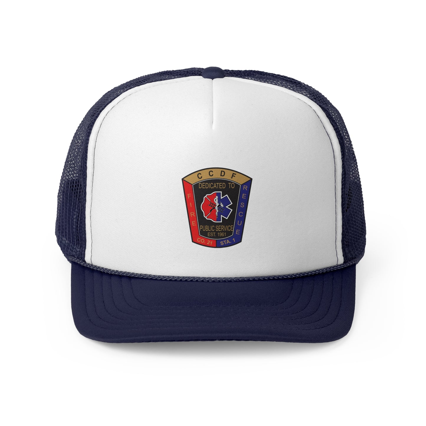 CCDF Custom Trucker Cap for Firefighters
