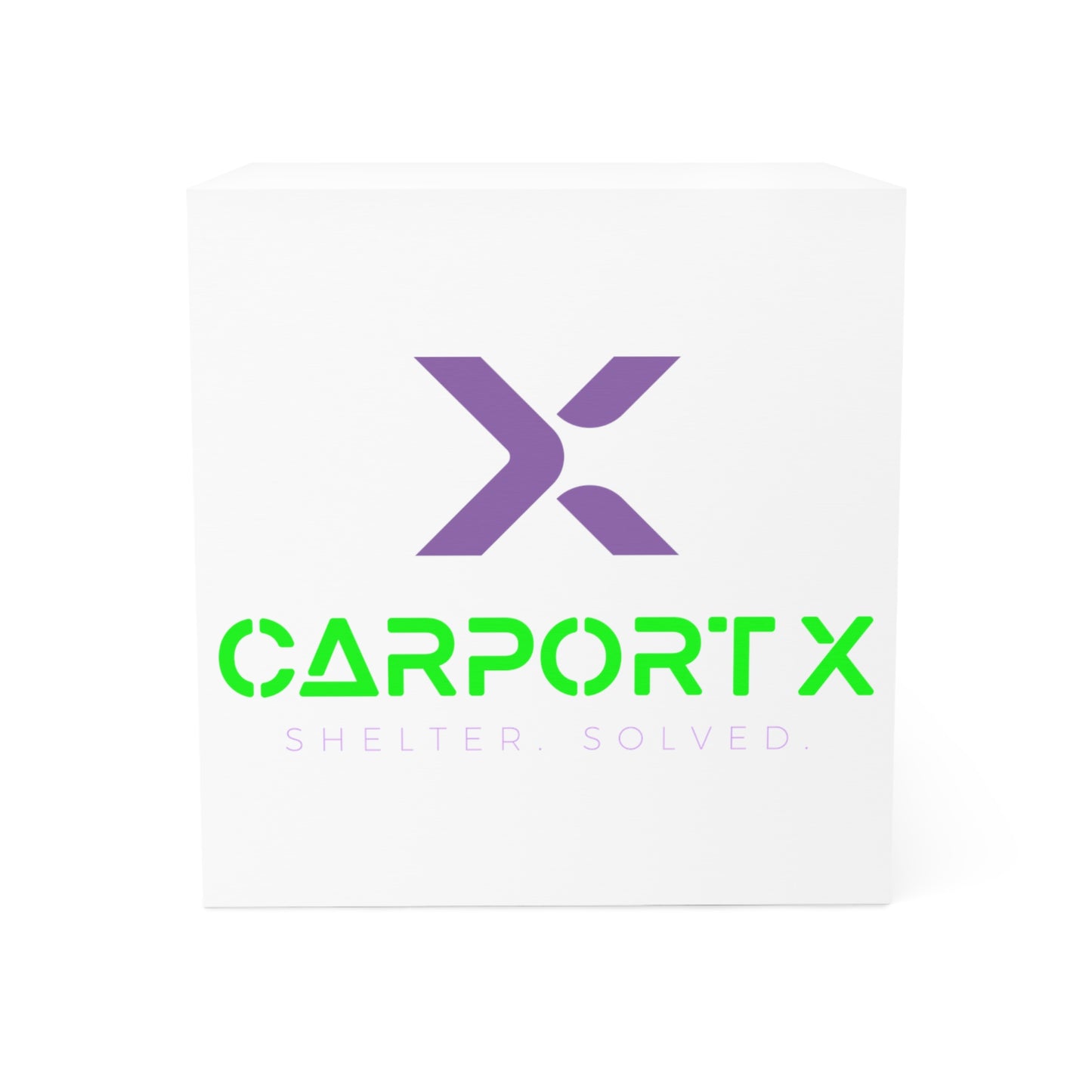 CarportX Note Cube for Home or Office, Custom Stationery, Stylish Desk Decor, Unique Memo Pad