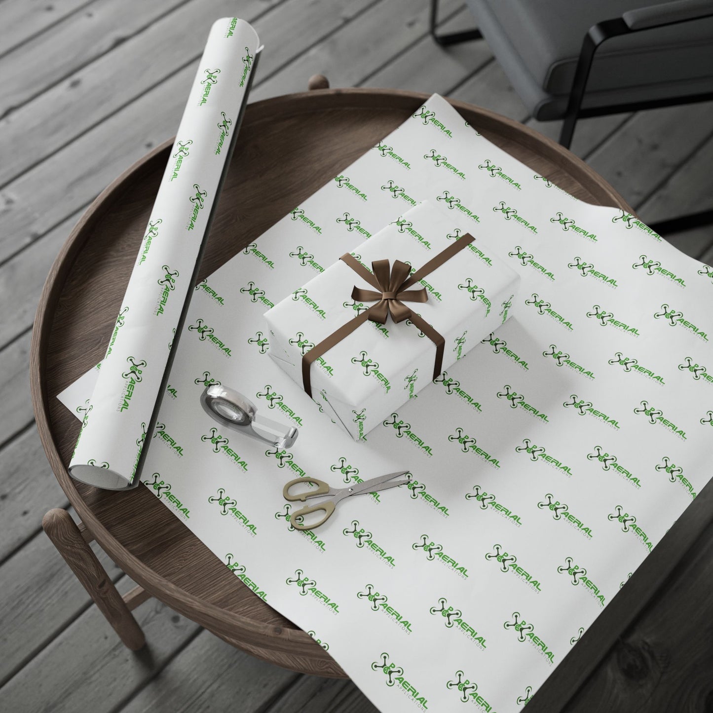 PAC Aerial Themed Wrapping Paper for Holidays & Celebrations