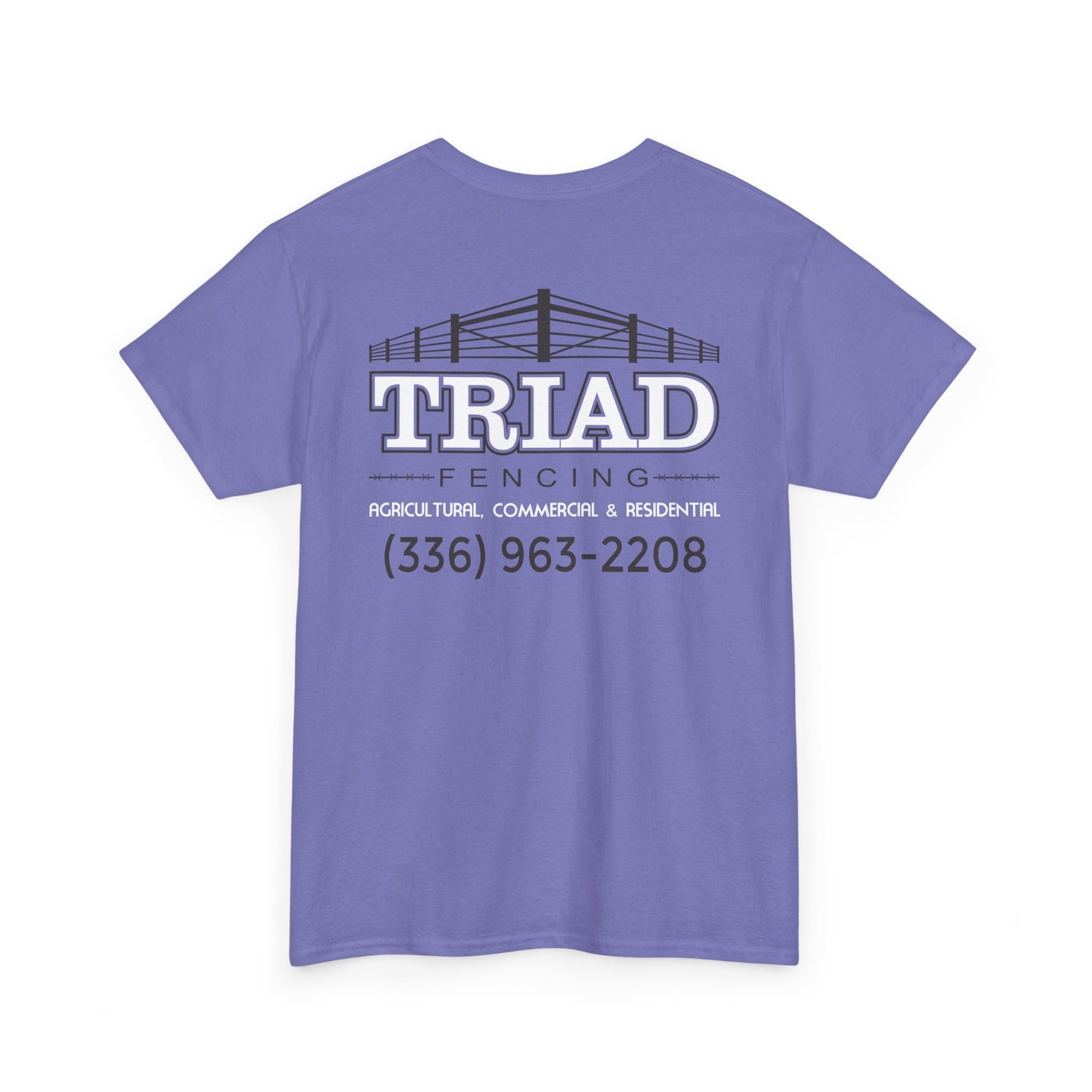 Triad Fencing Inverted Unisex Heavy Cotton Tee