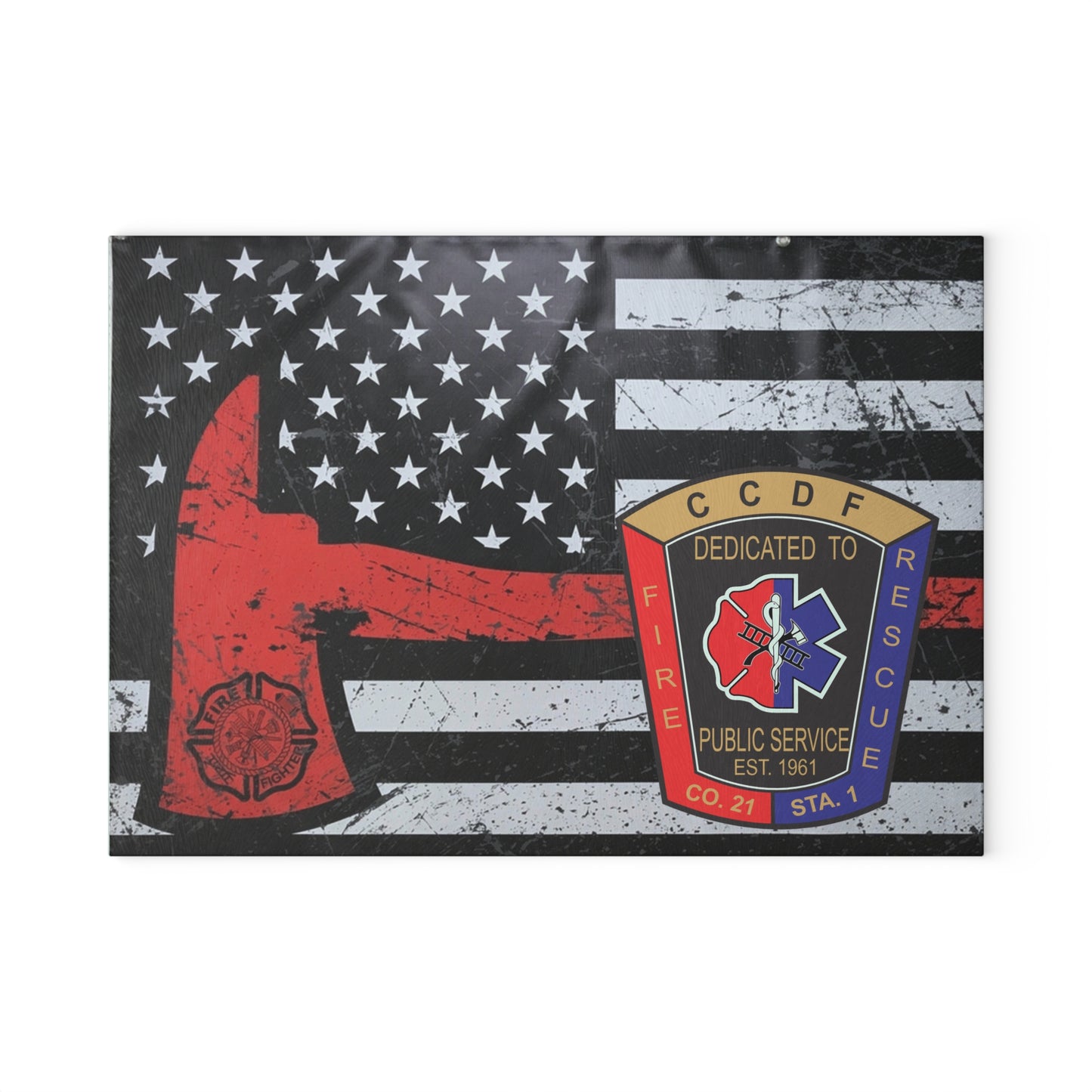 CCDF Glass Cutting Board