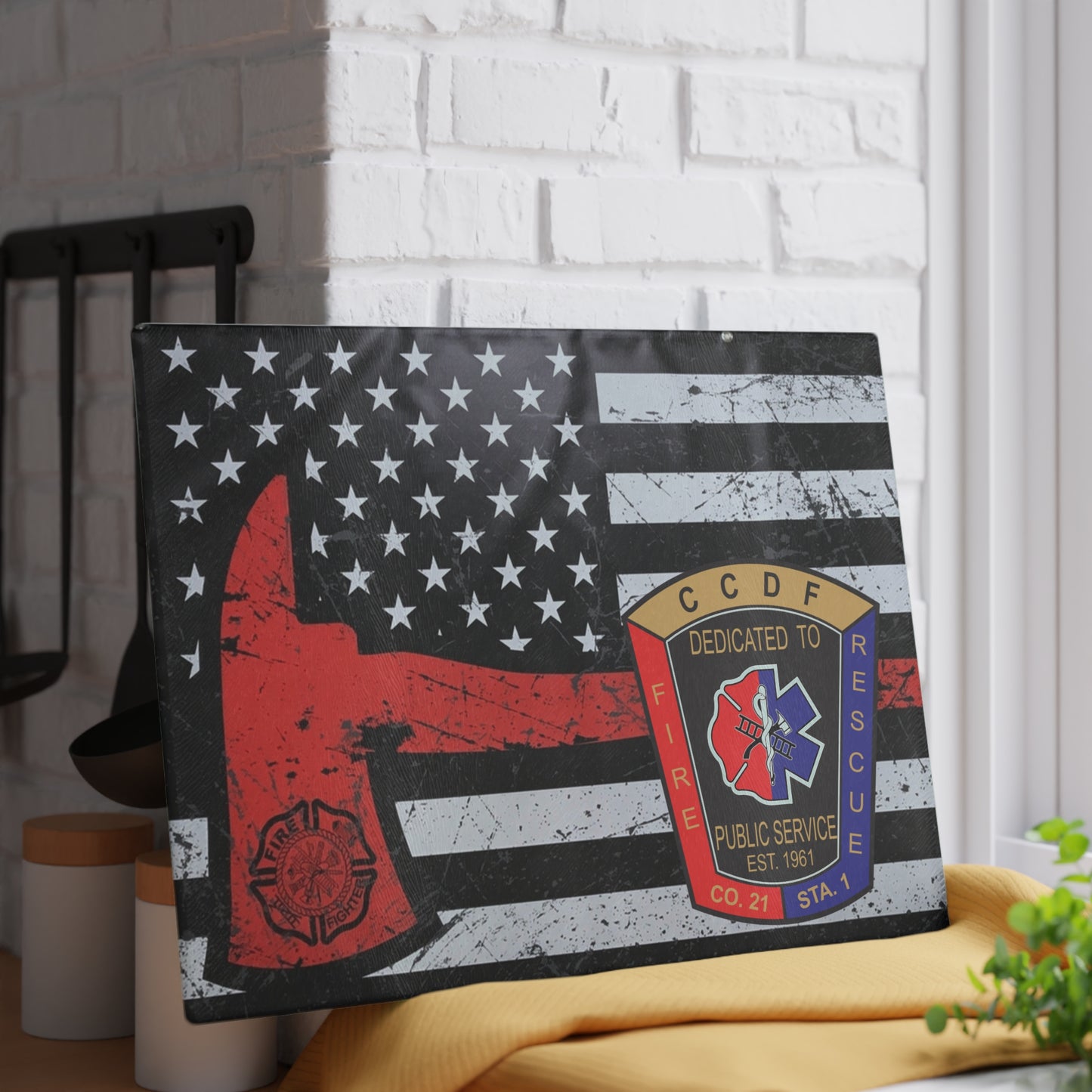 CCDF Glass Cutting Board