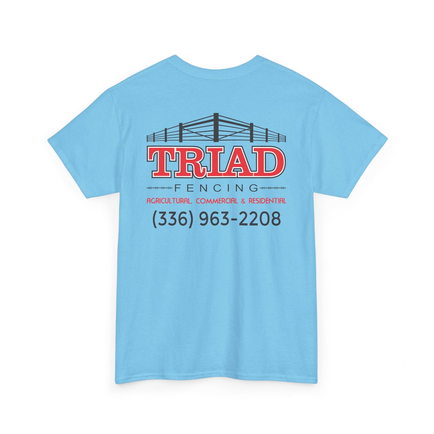 Triad Fencing Logo Unisex Heavy Cotton Tee
