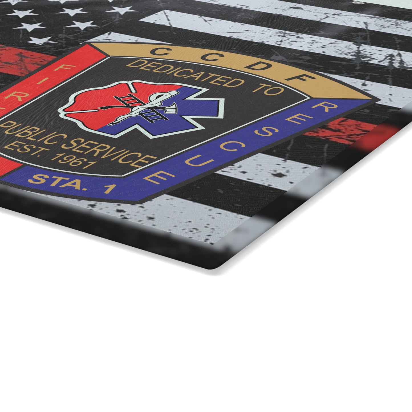 CCDF Glass Cutting Board