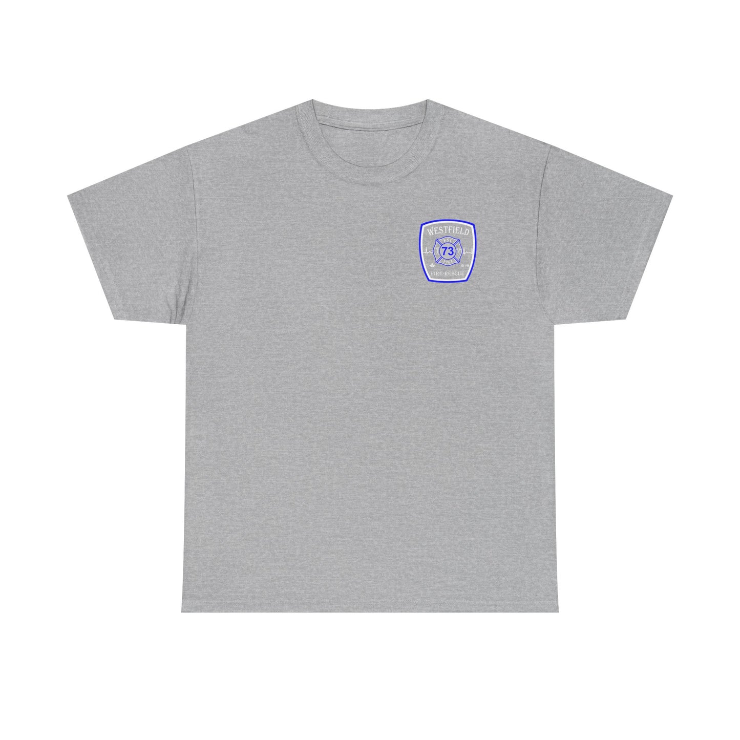 WVFD 2022 Short Sleeve Grey Tee - Unisex Heavy Cotton Shirt